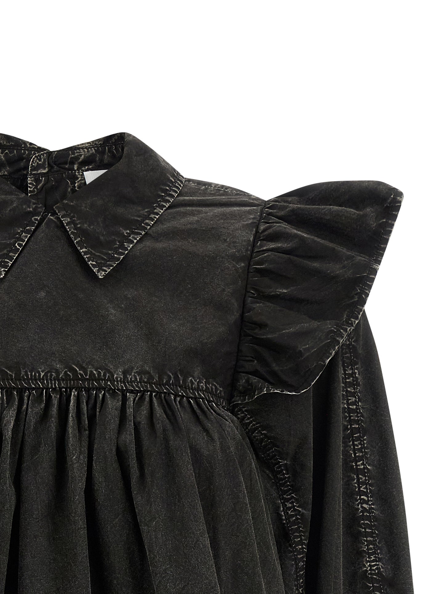 Black Organic Cotton Blouse