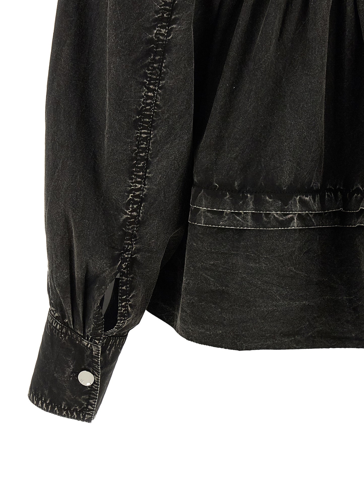 Black Organic Cotton Blouse