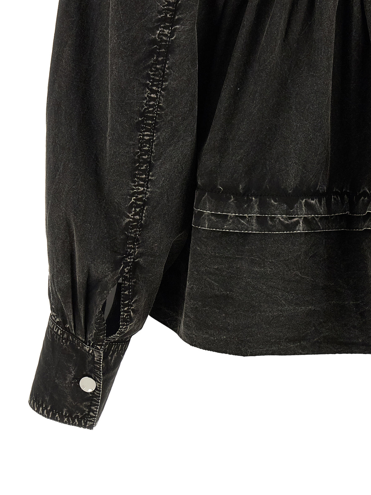 Black Organic Cotton Blouse