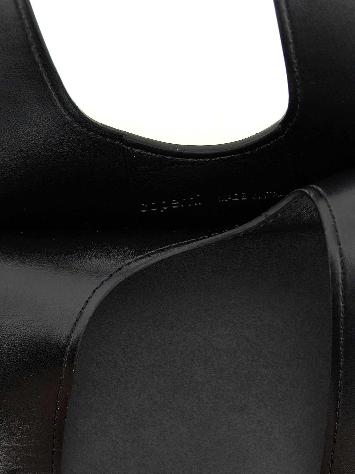 Black Cowhide Handbag