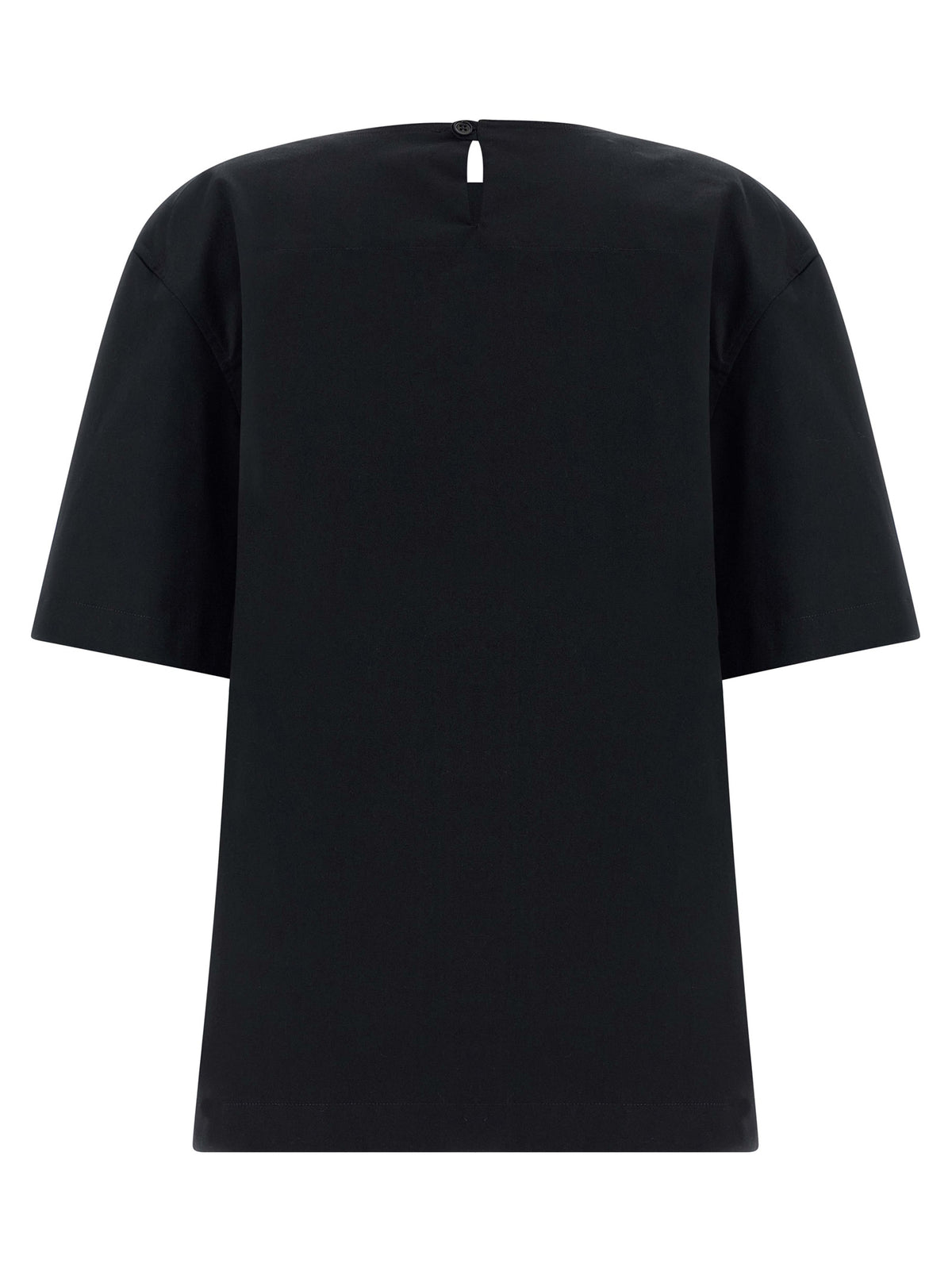 Black Cotton T-Shirt