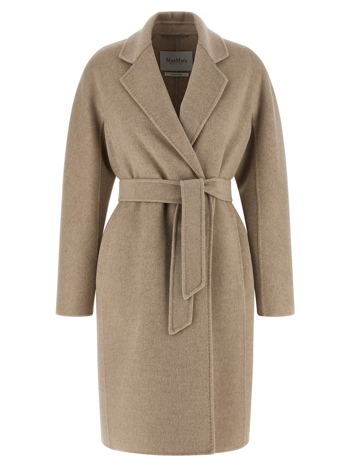 Beige Cashmere Coat