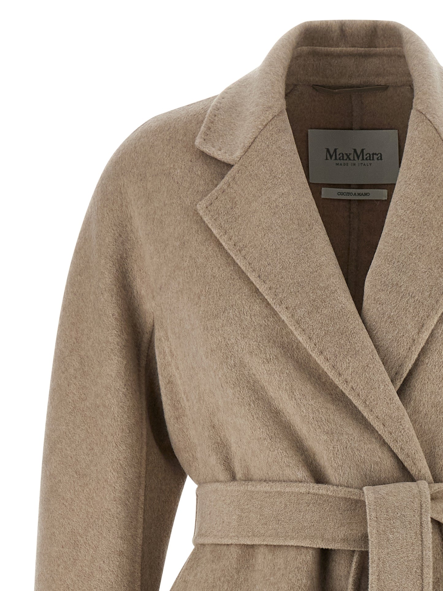Beige Cashmere Coat