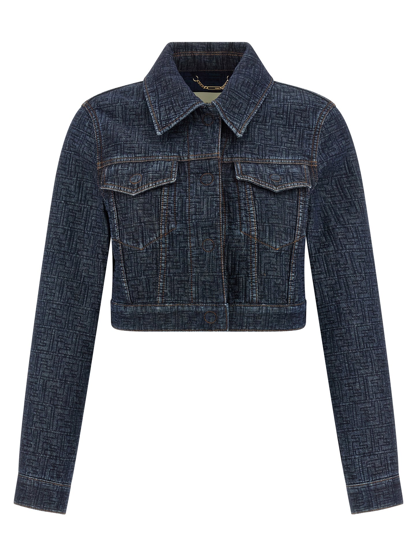 Blue Cotton Denim Jacket