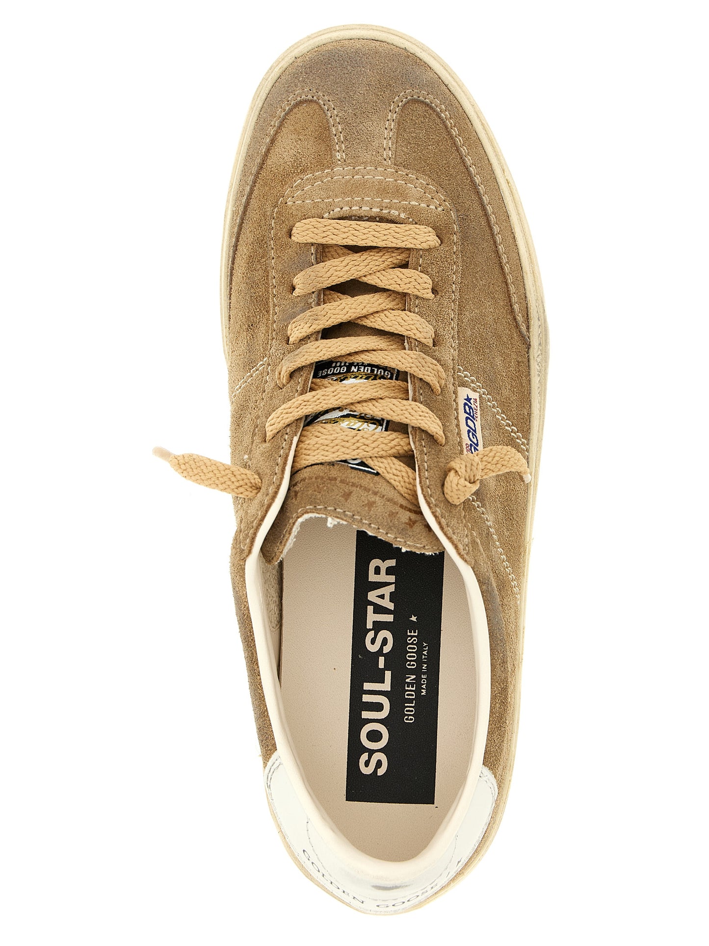 Brown Cowhide Low Top Sneakers