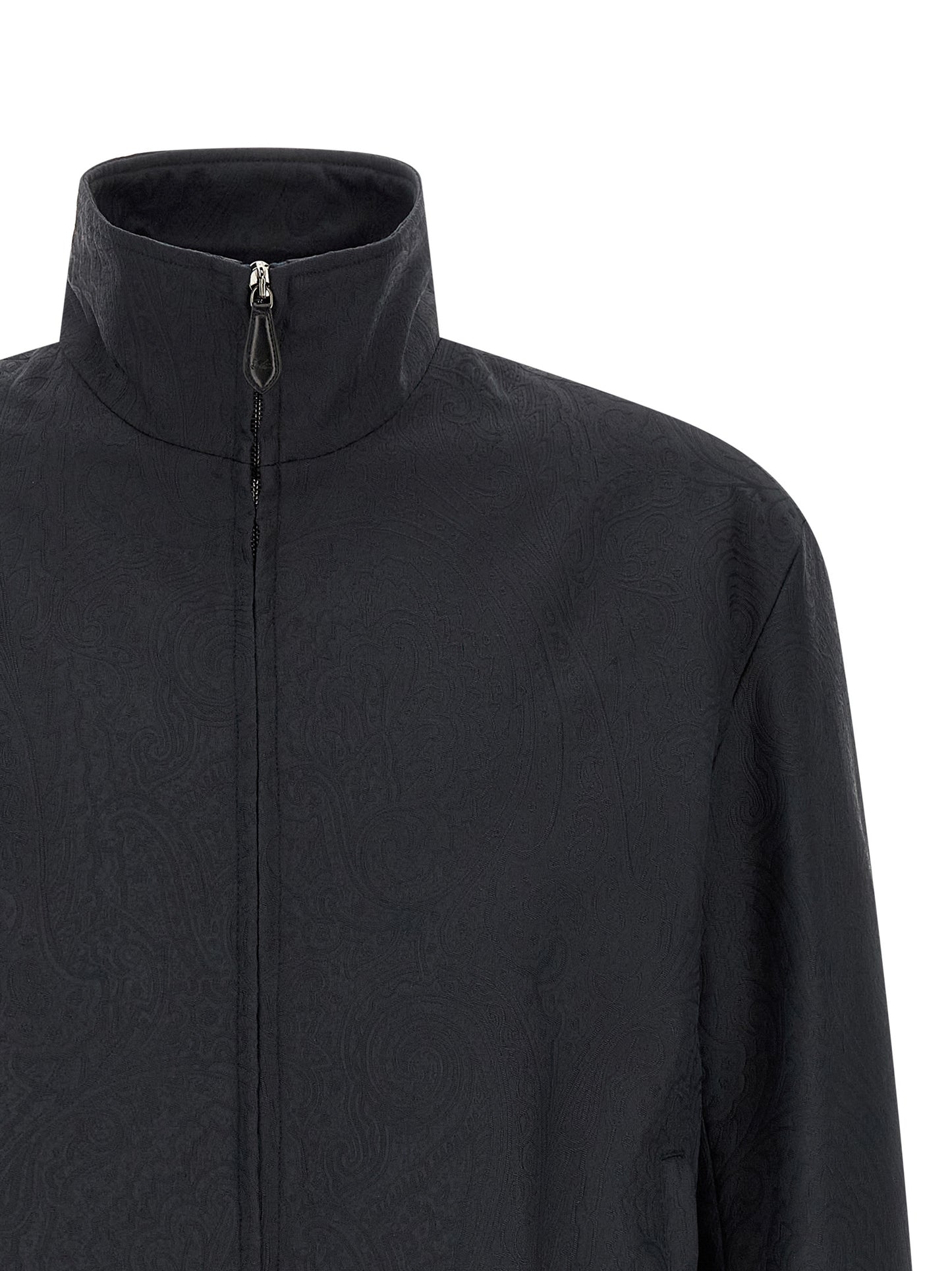 Blue Polyamide Jacket