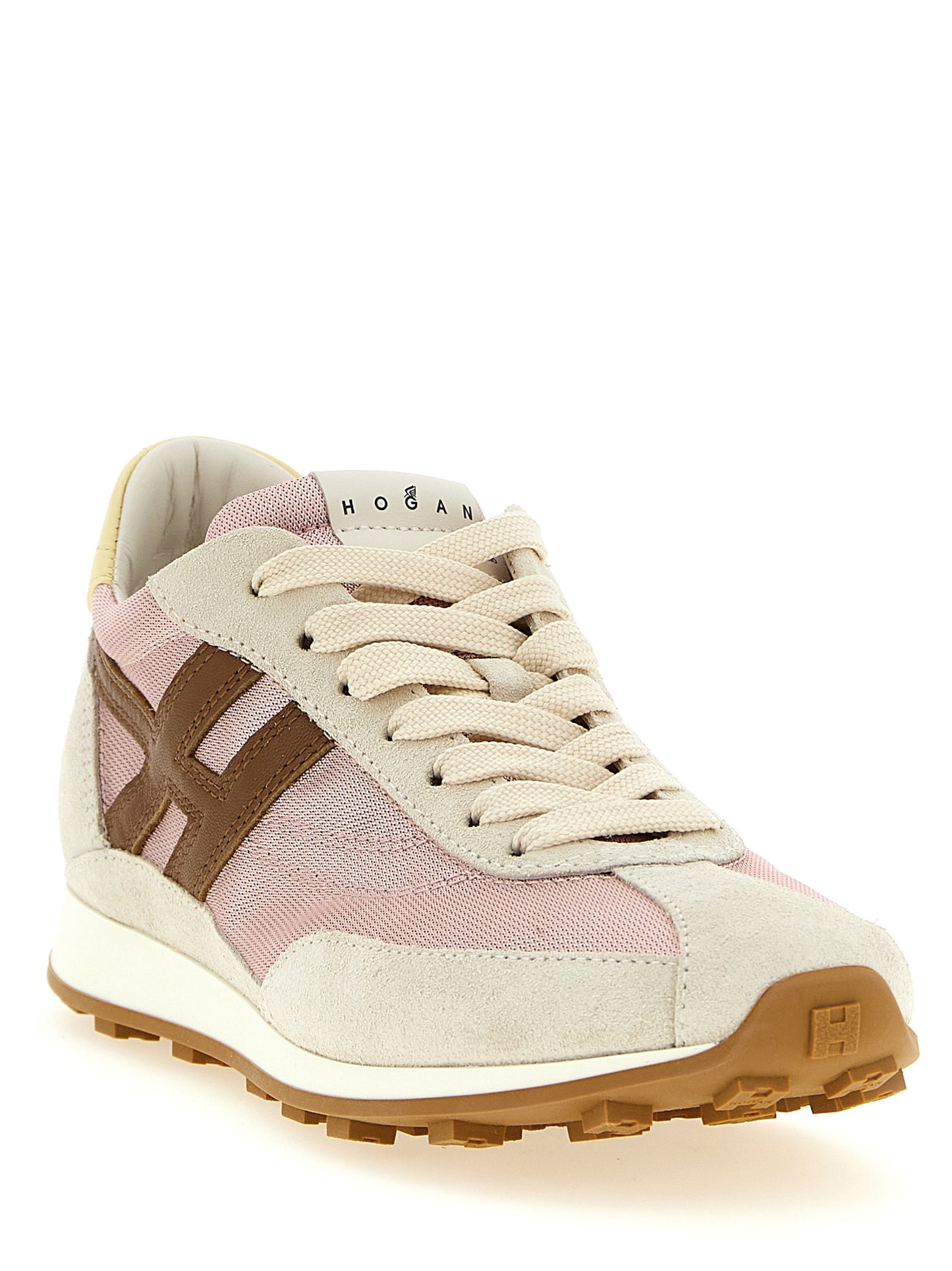 Multicolor Cotton Athletic Sneakers