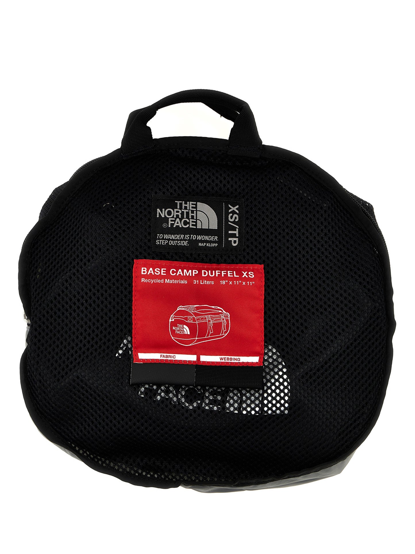 Black Recycled Polyester Backpack