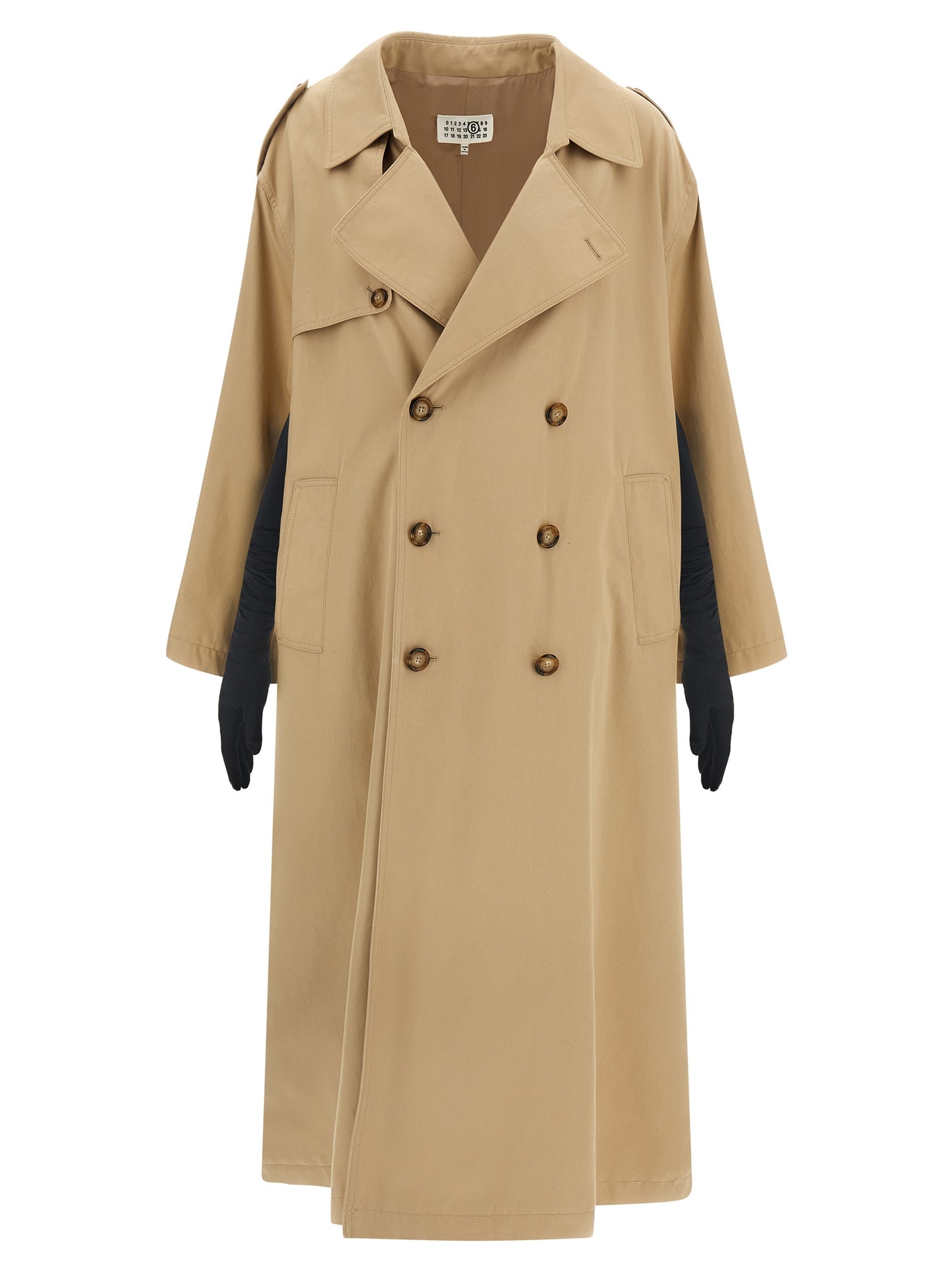 Beige Cotton Coat