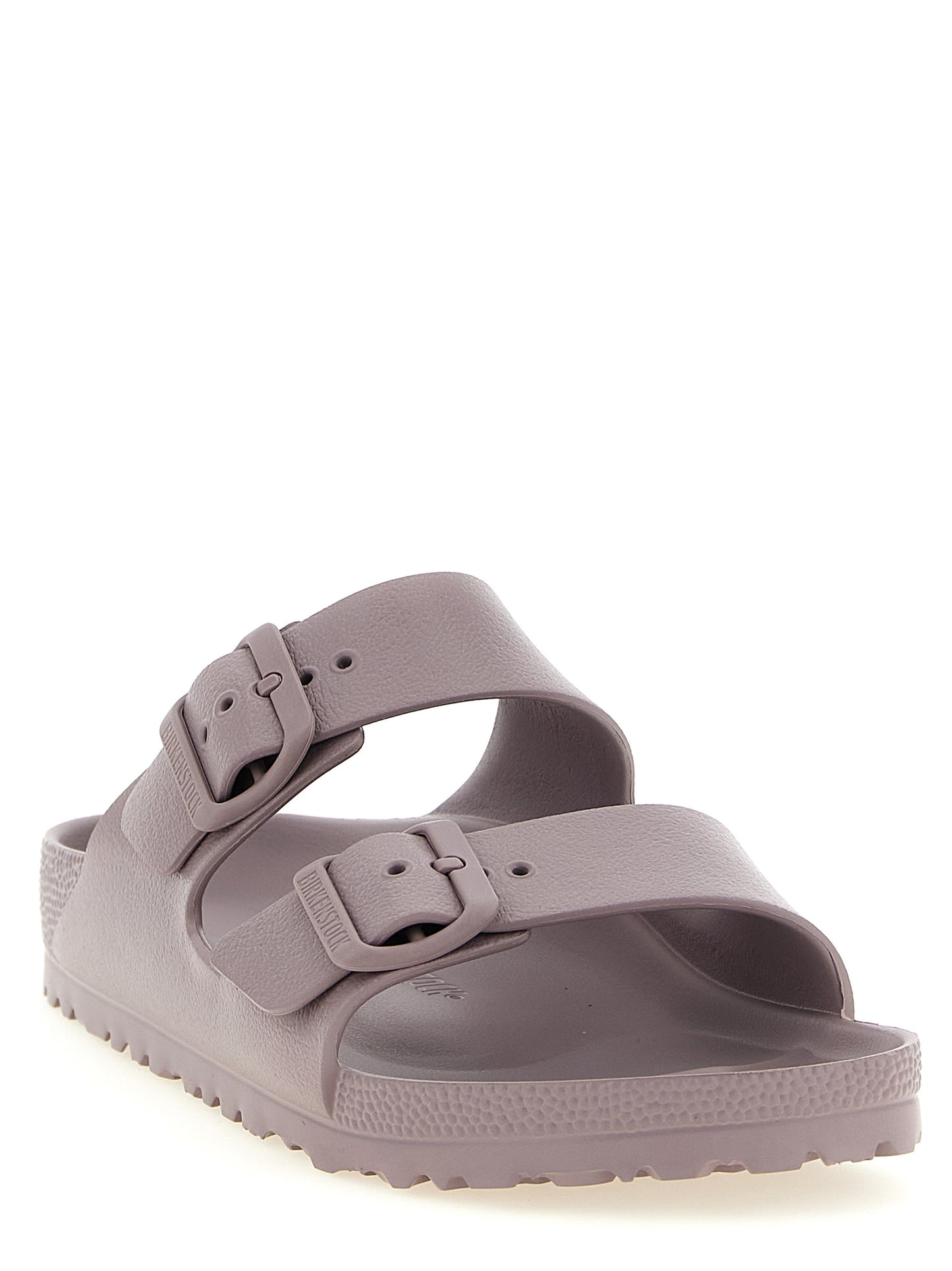 Purple Synthetic Flat Sandals