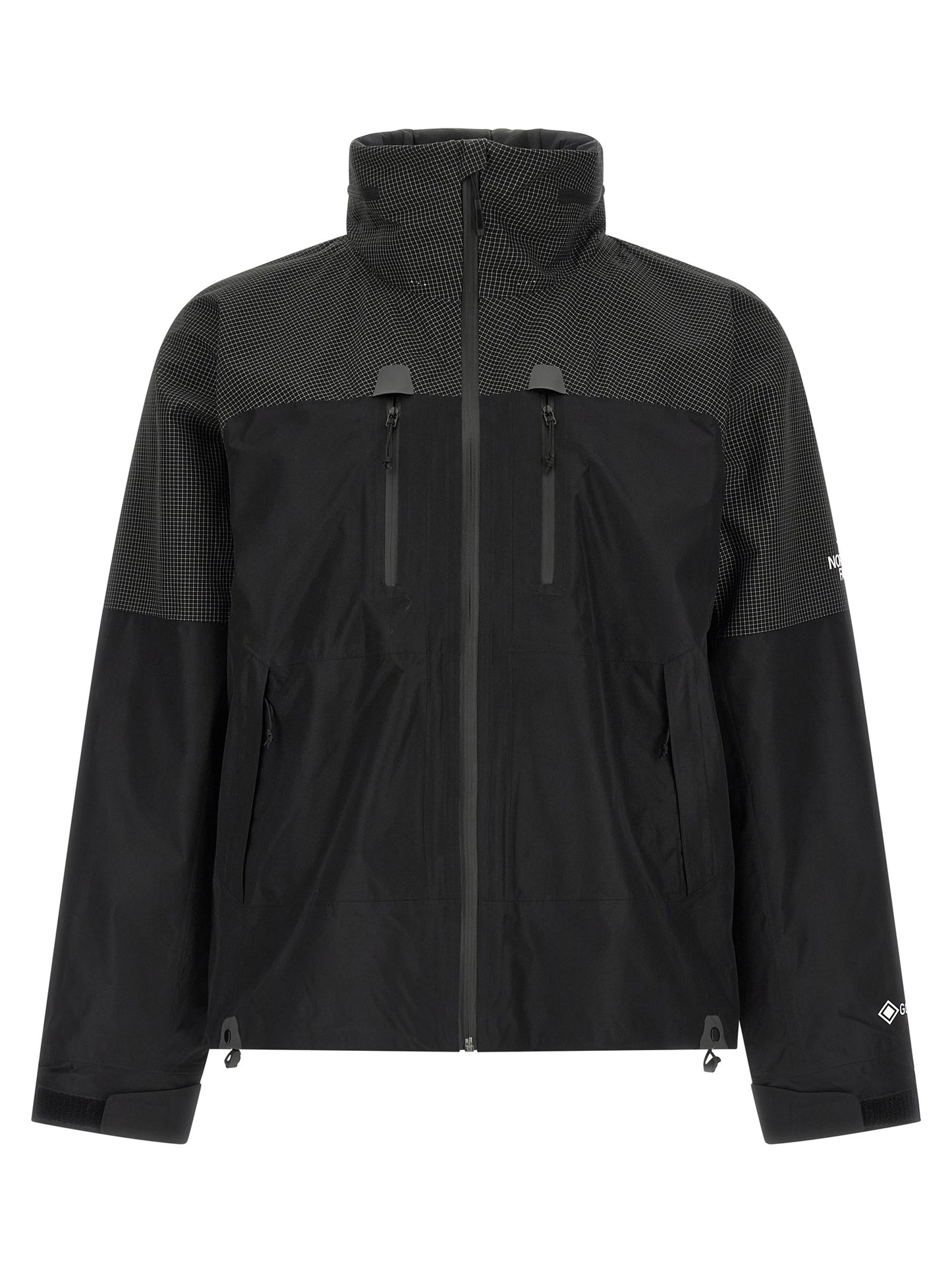Black Polyester Shell Jacket