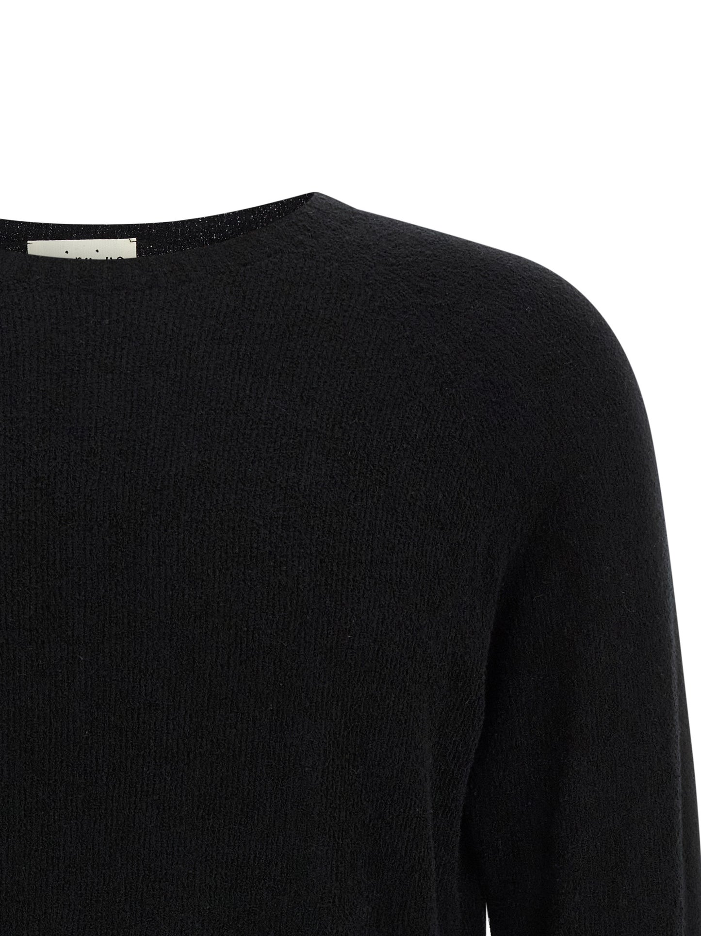 Black Cotton Cardigan