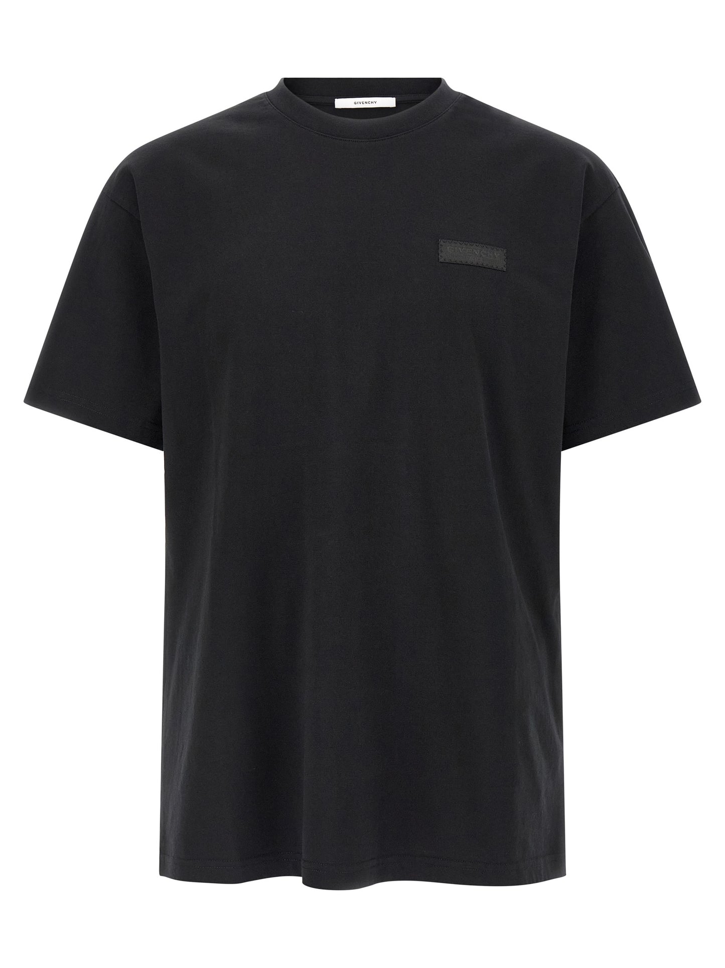 Black Cotton T-Shirt