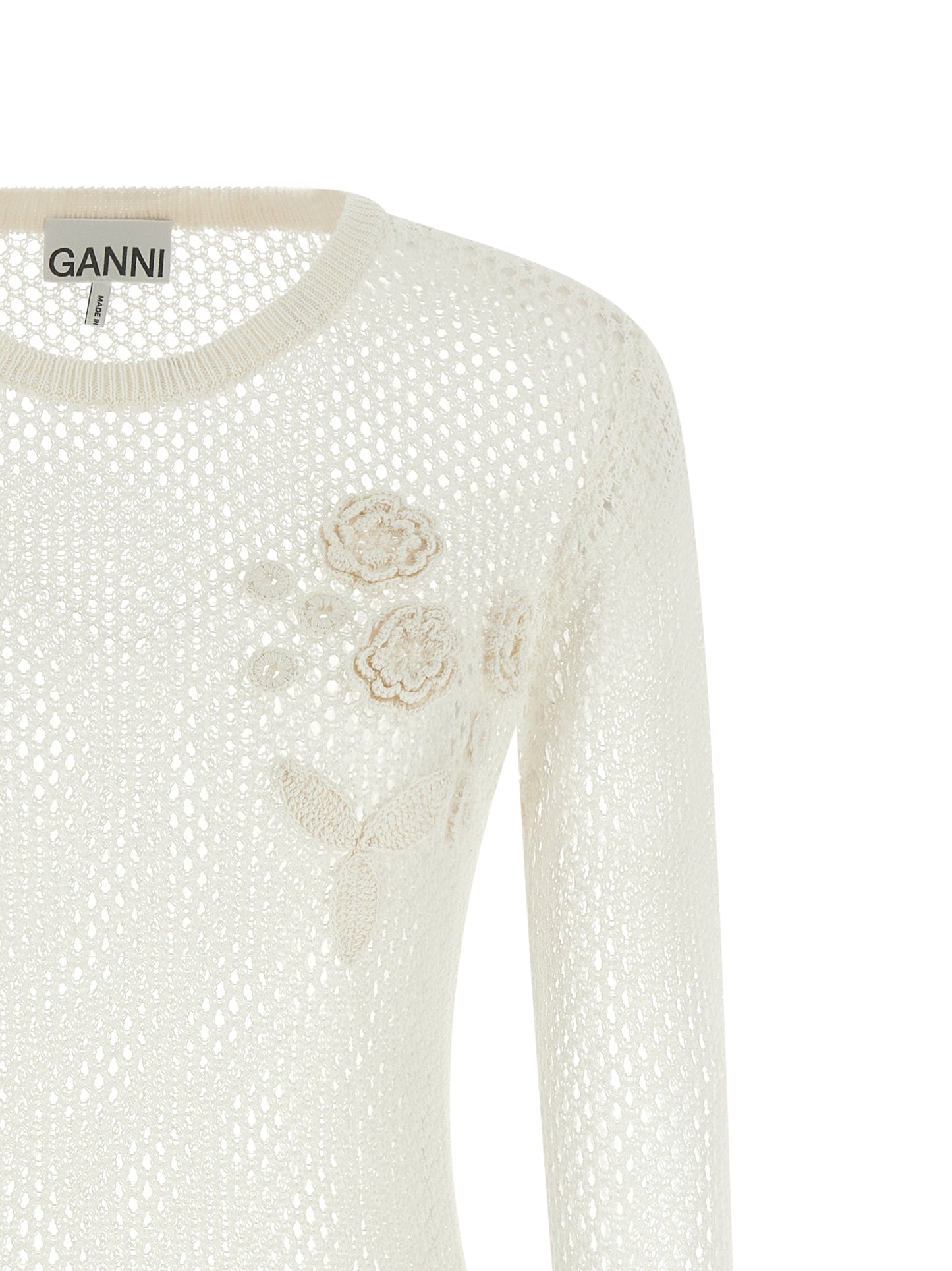White Organic Cotton Cardigan