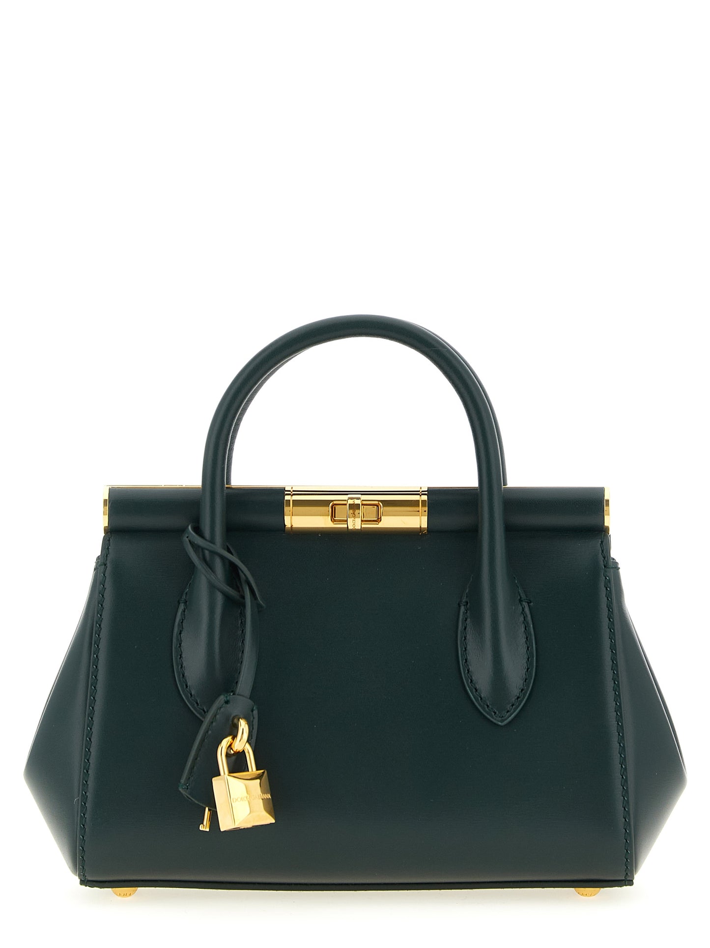 Bicolor Calfskin Handbag