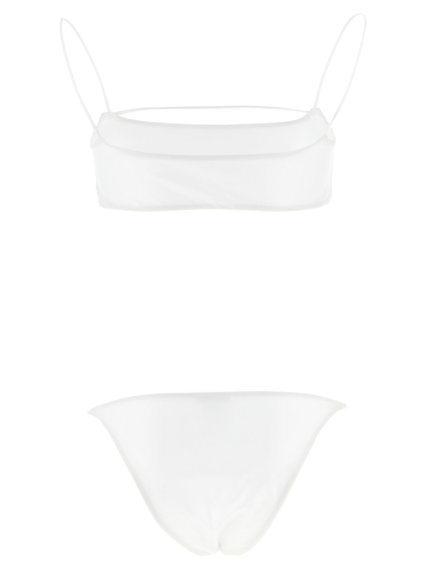 White Polyester Bikini