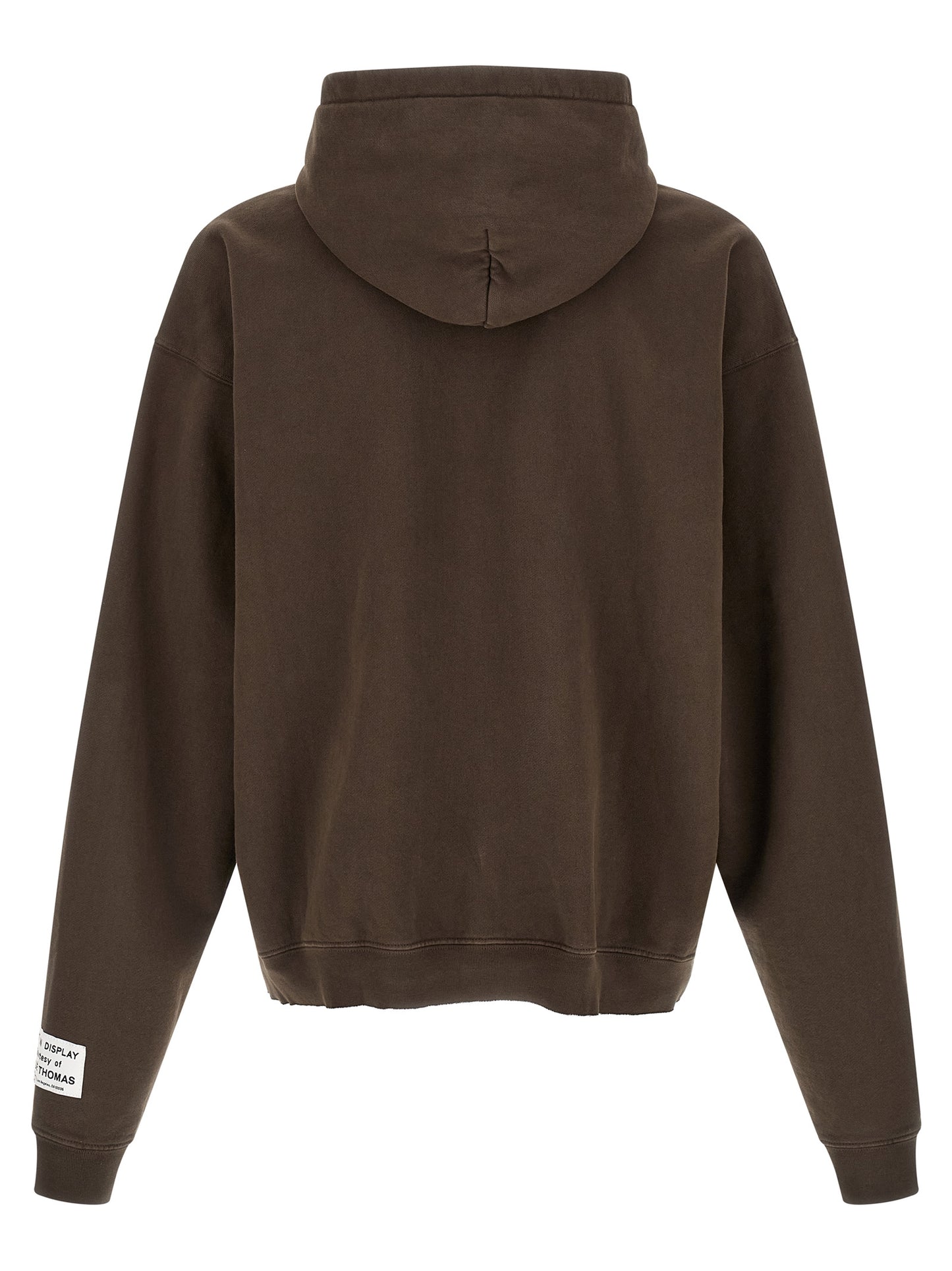 Brown Cotton Sweatshirt