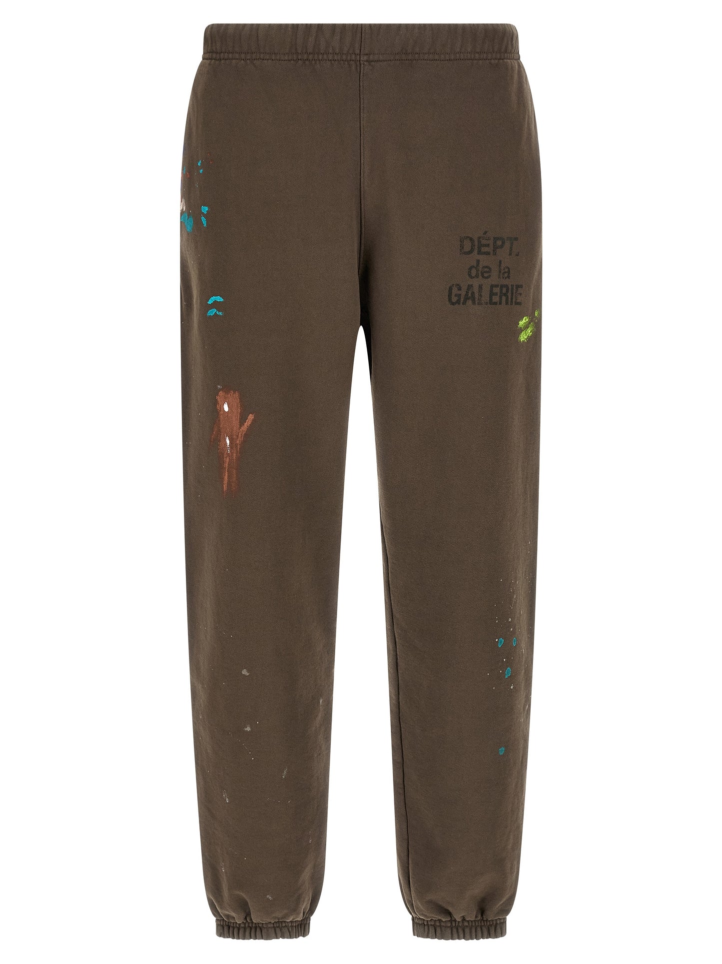 Brown Cotton Joggers (Workout Pants)