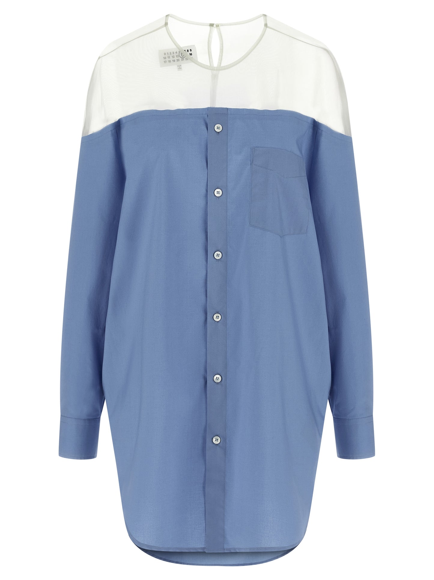 Blue Cotton Blouse
