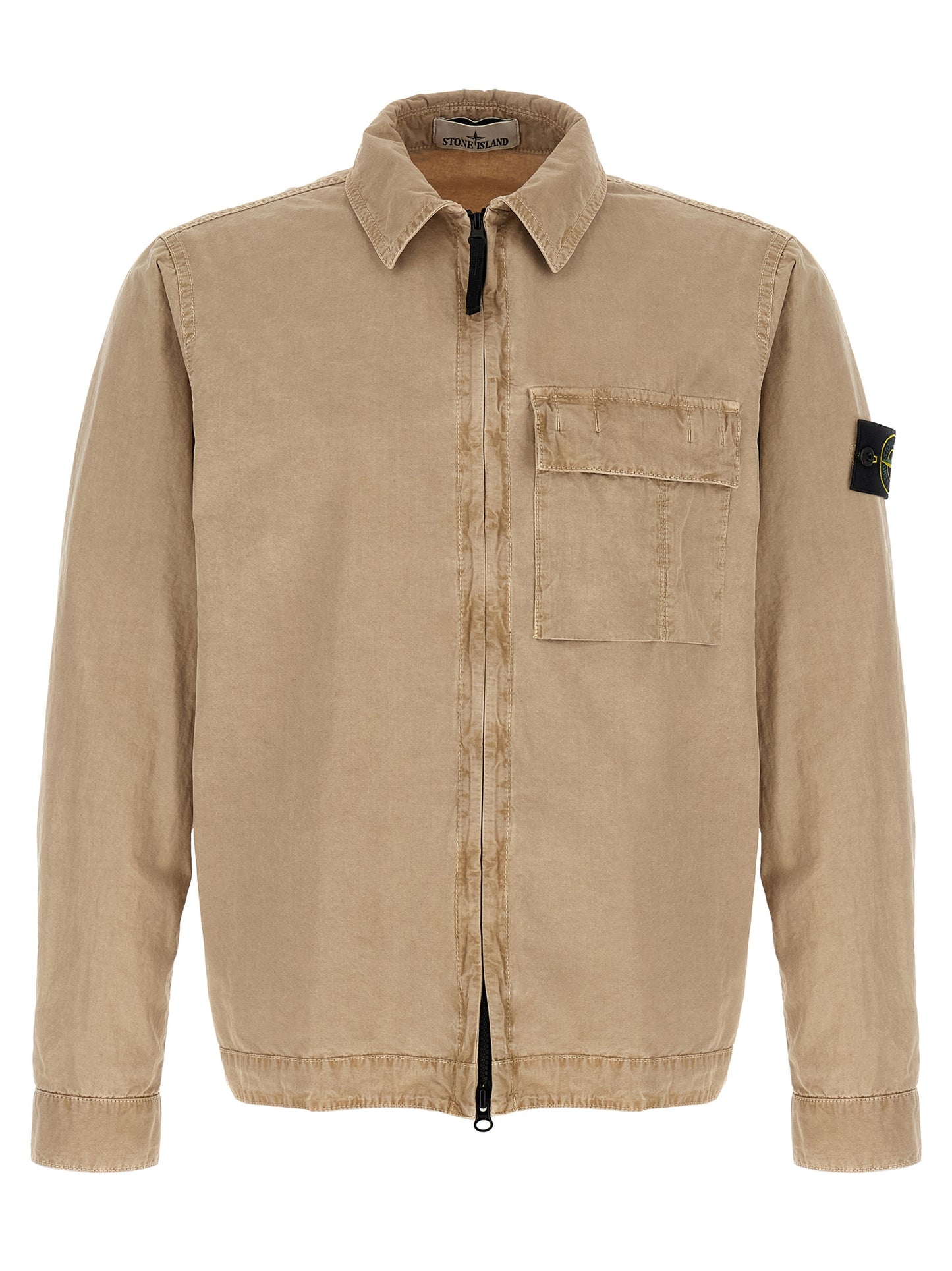 Beige Cotton Blouse