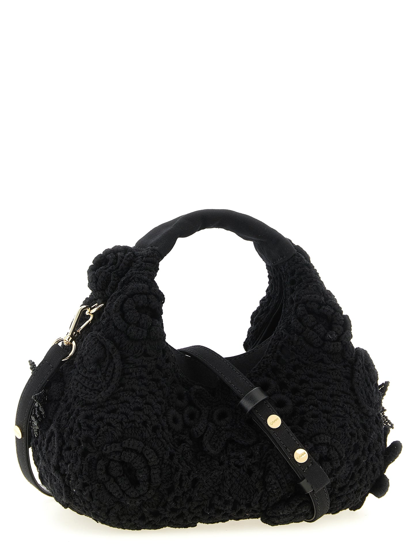 Black Organic Cotton Handbag