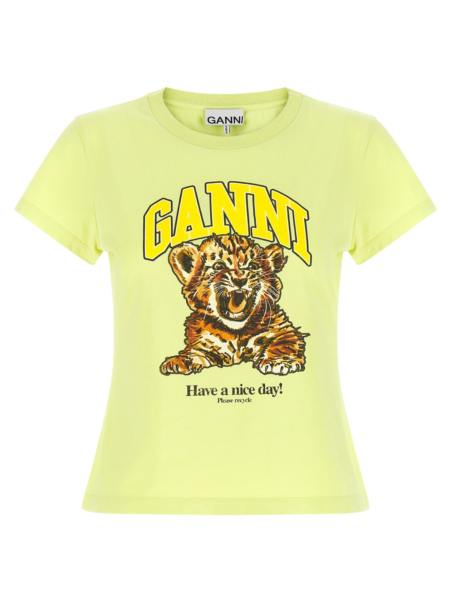 Bicolor Cotton T-Shirt