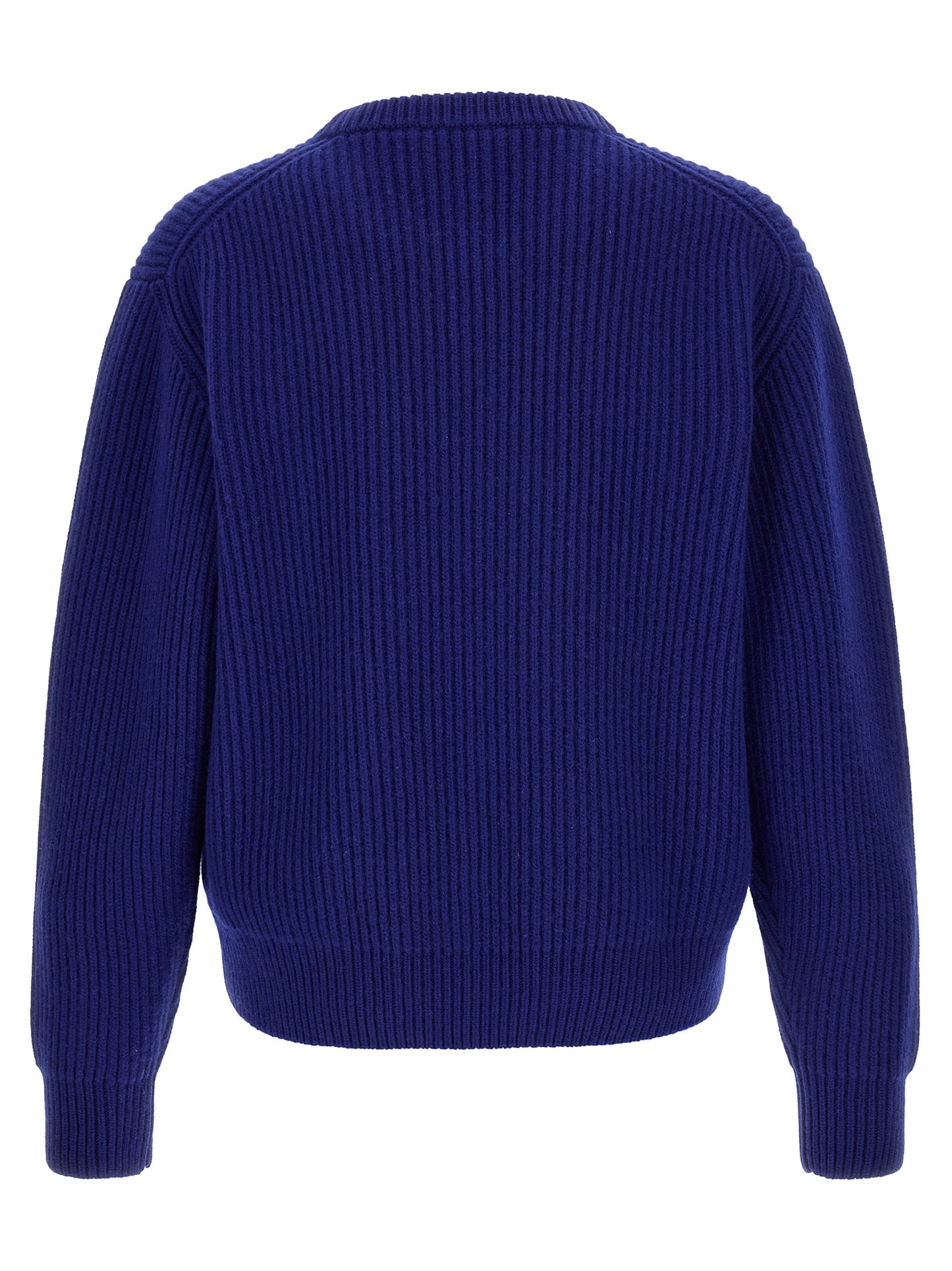 Blue Wool Cardigan