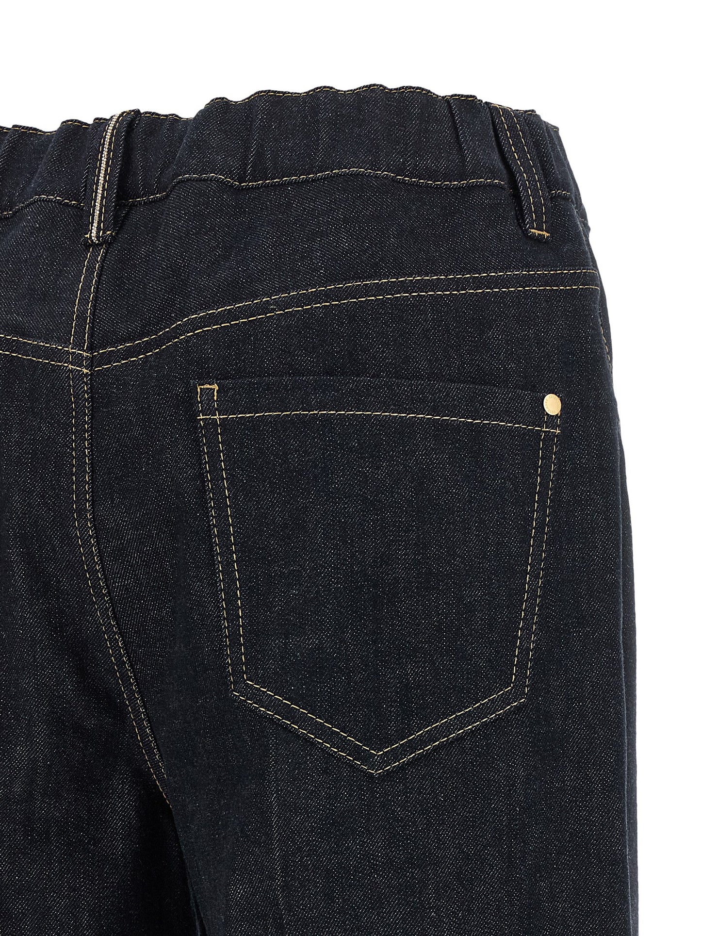 Blue Cotton Jeans Denim