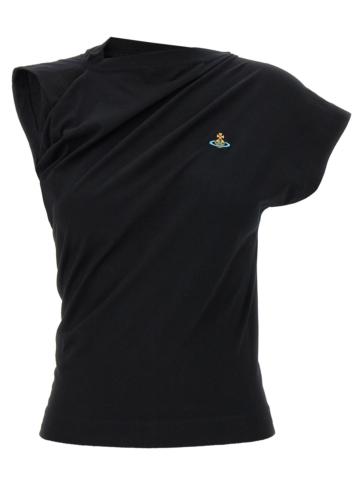 Black Cotton T-Shirt