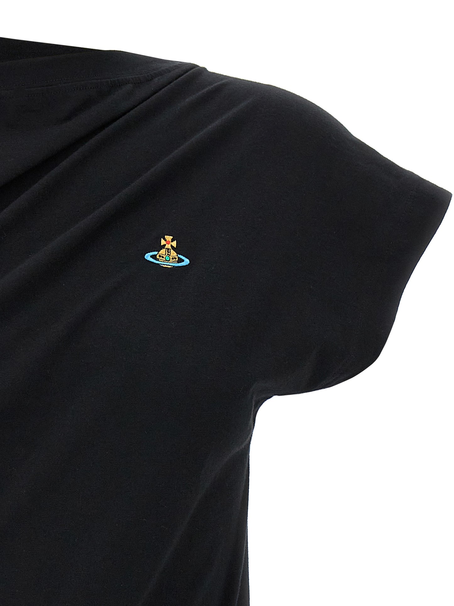 Black Cotton T-Shirt
