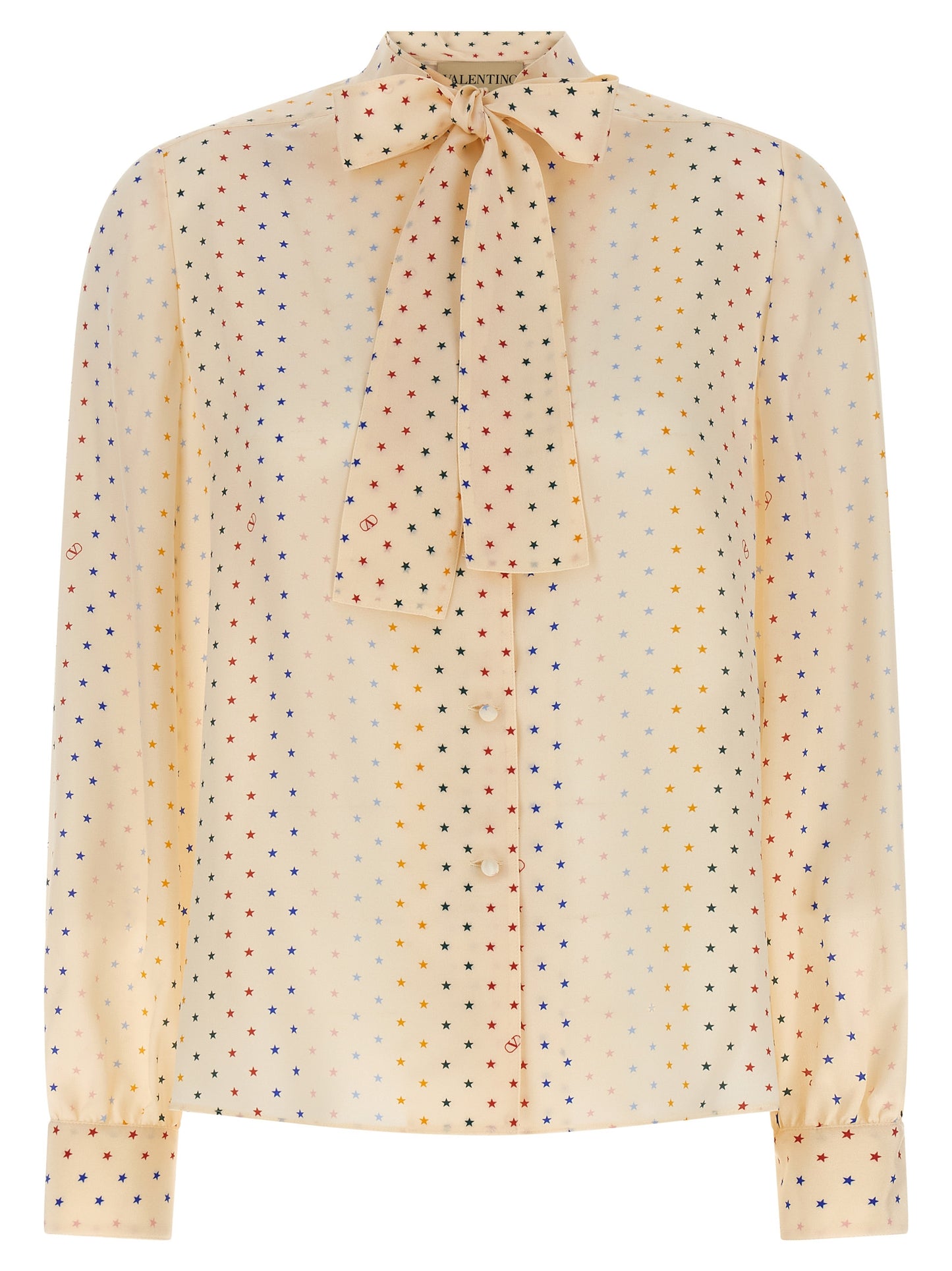 Multicolor Silk Blouse