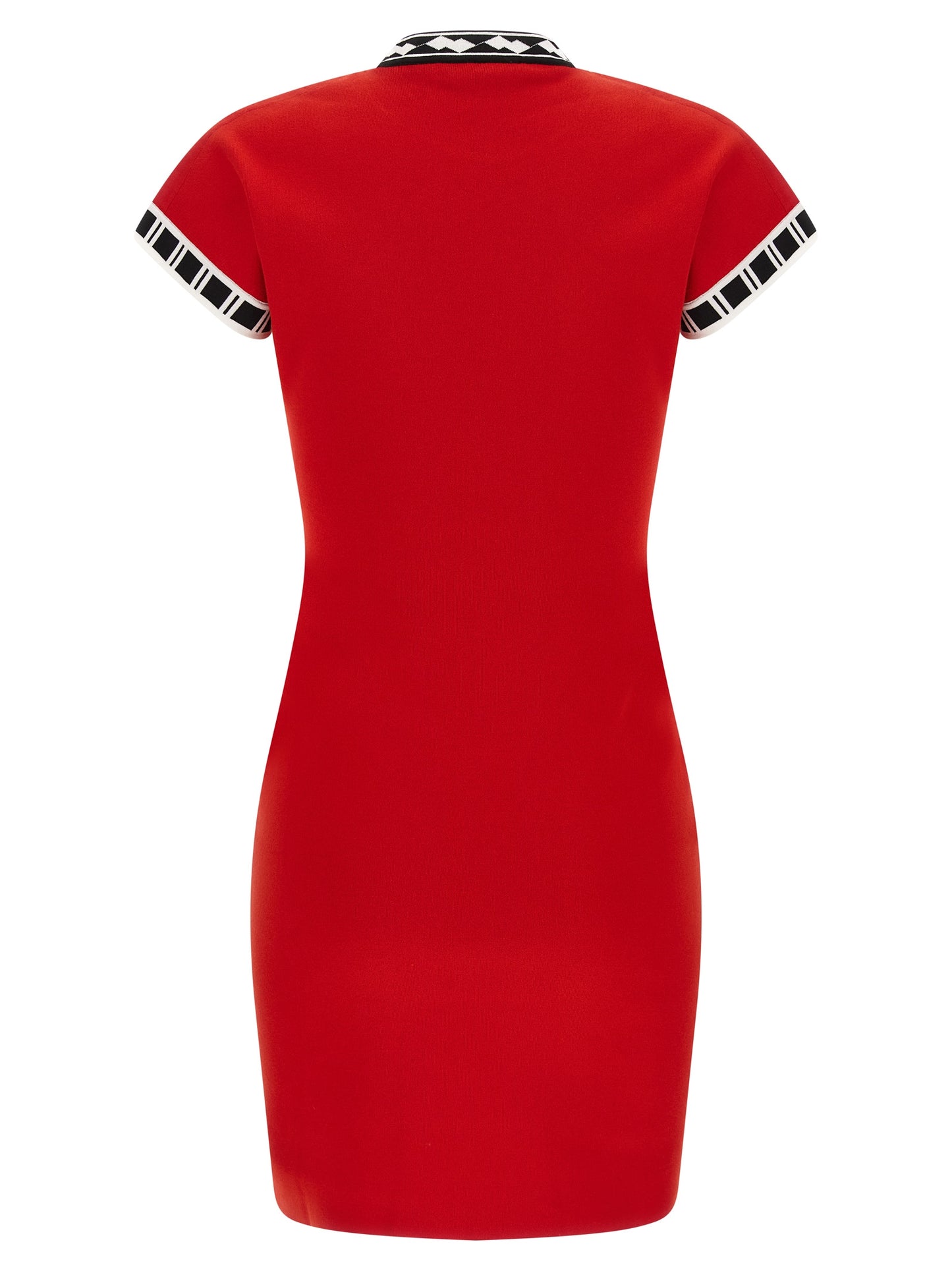 Multicolor Cotton Short Dress