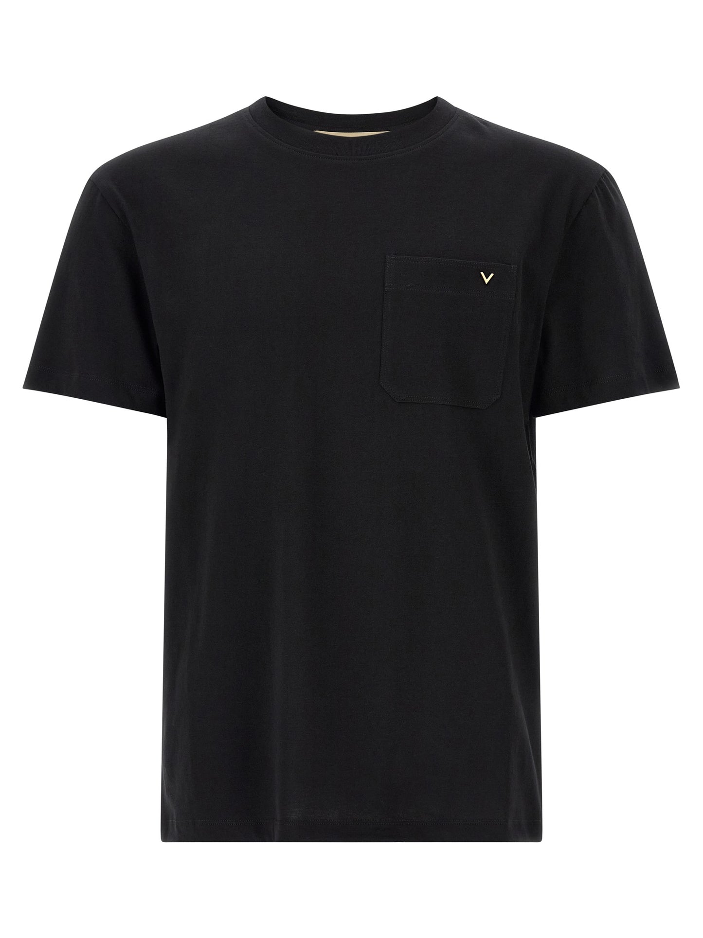 Black Cotton T-Shirt