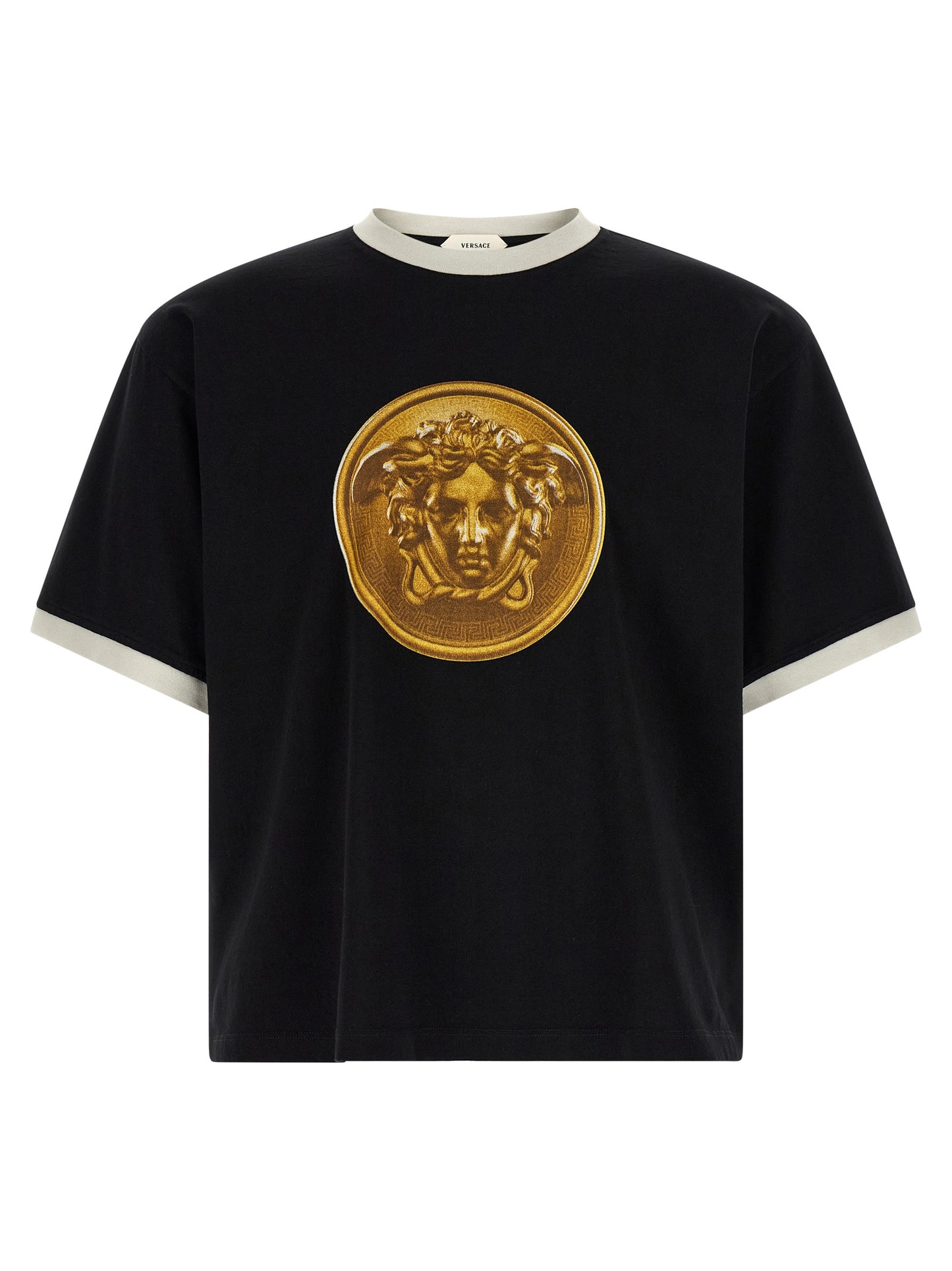 Black Cotton T-Shirt