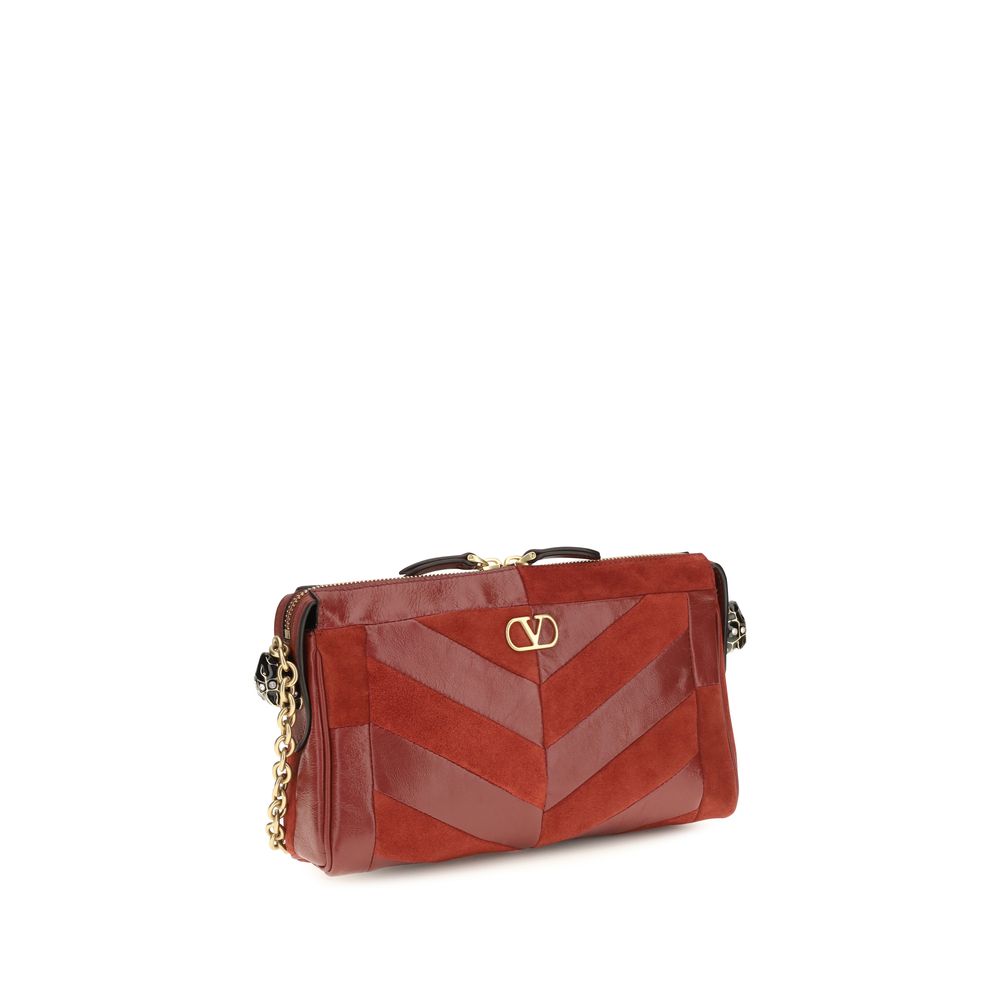 Multicolor Calf Leather Bos Taurus Shoulder Bag