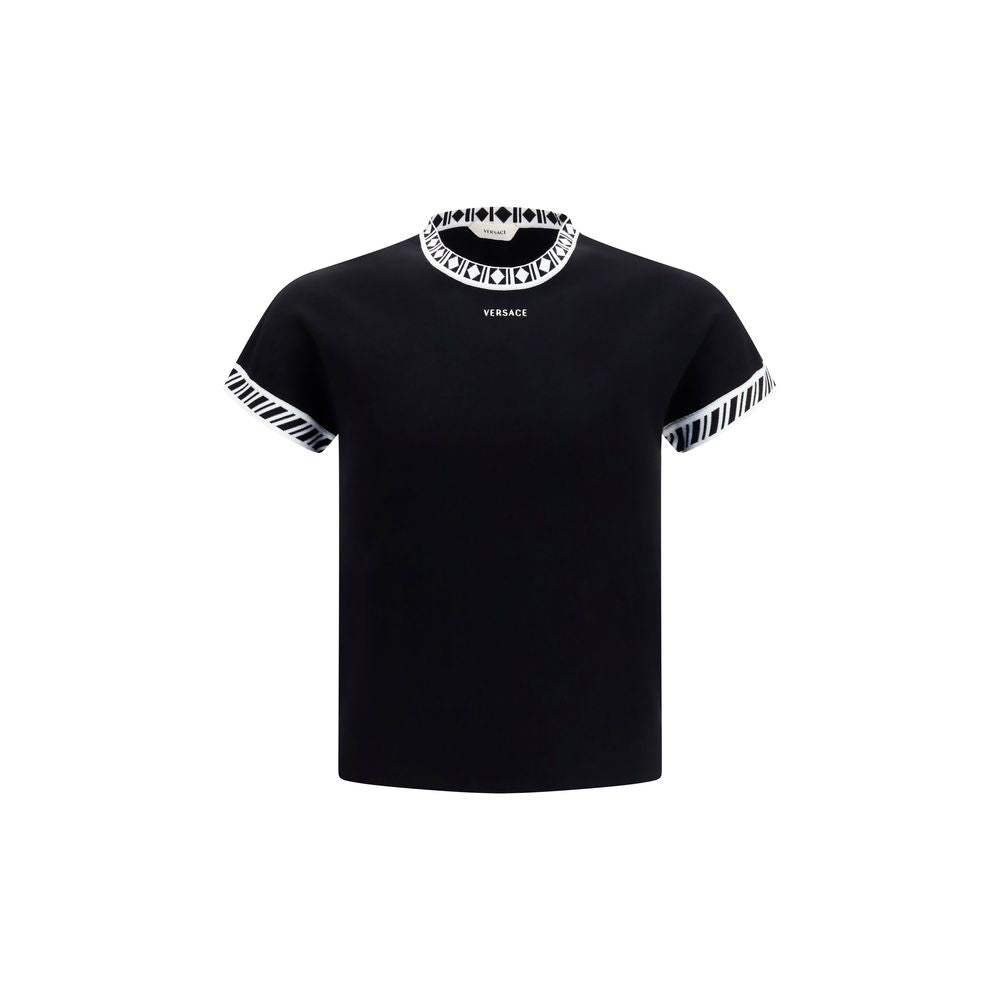 Black Cotton T-Shirt
