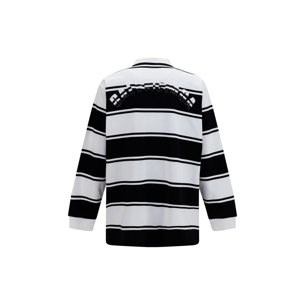 White Cotton Polo Shirt