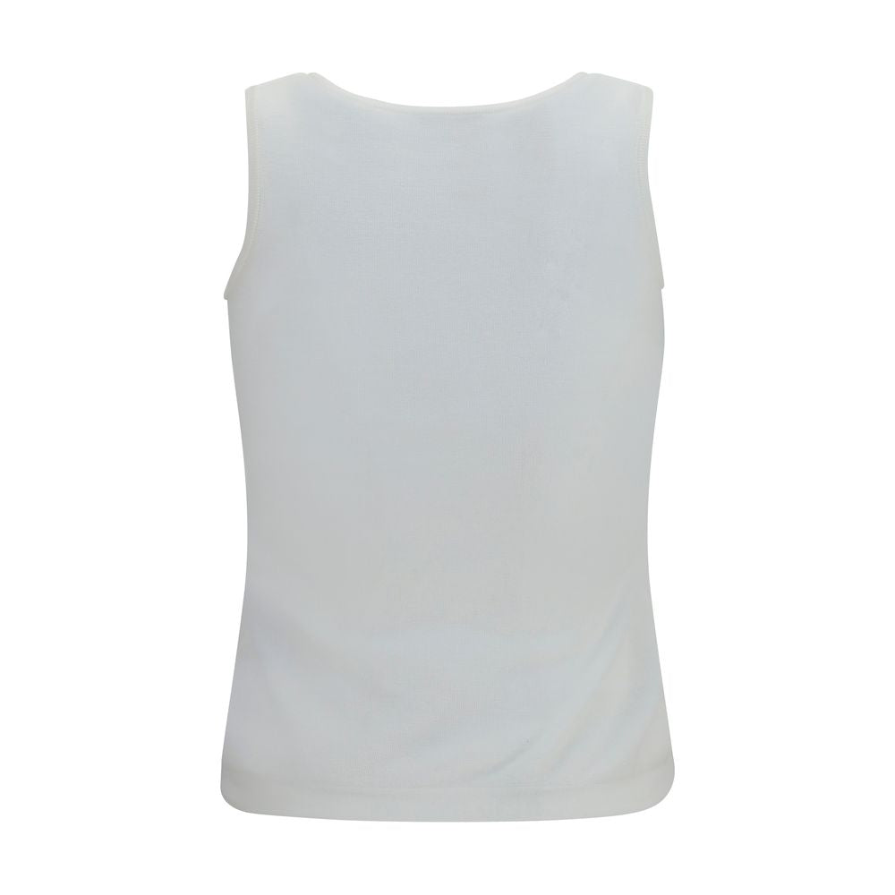White Cotton Tank Tops