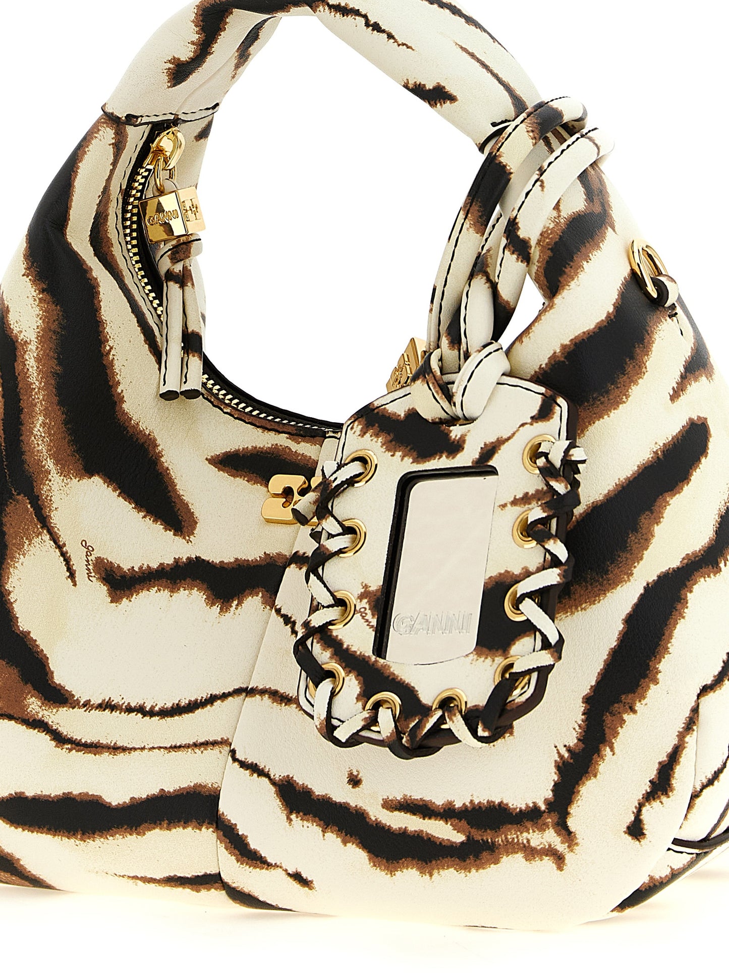 Multicolor Polyester Handbag