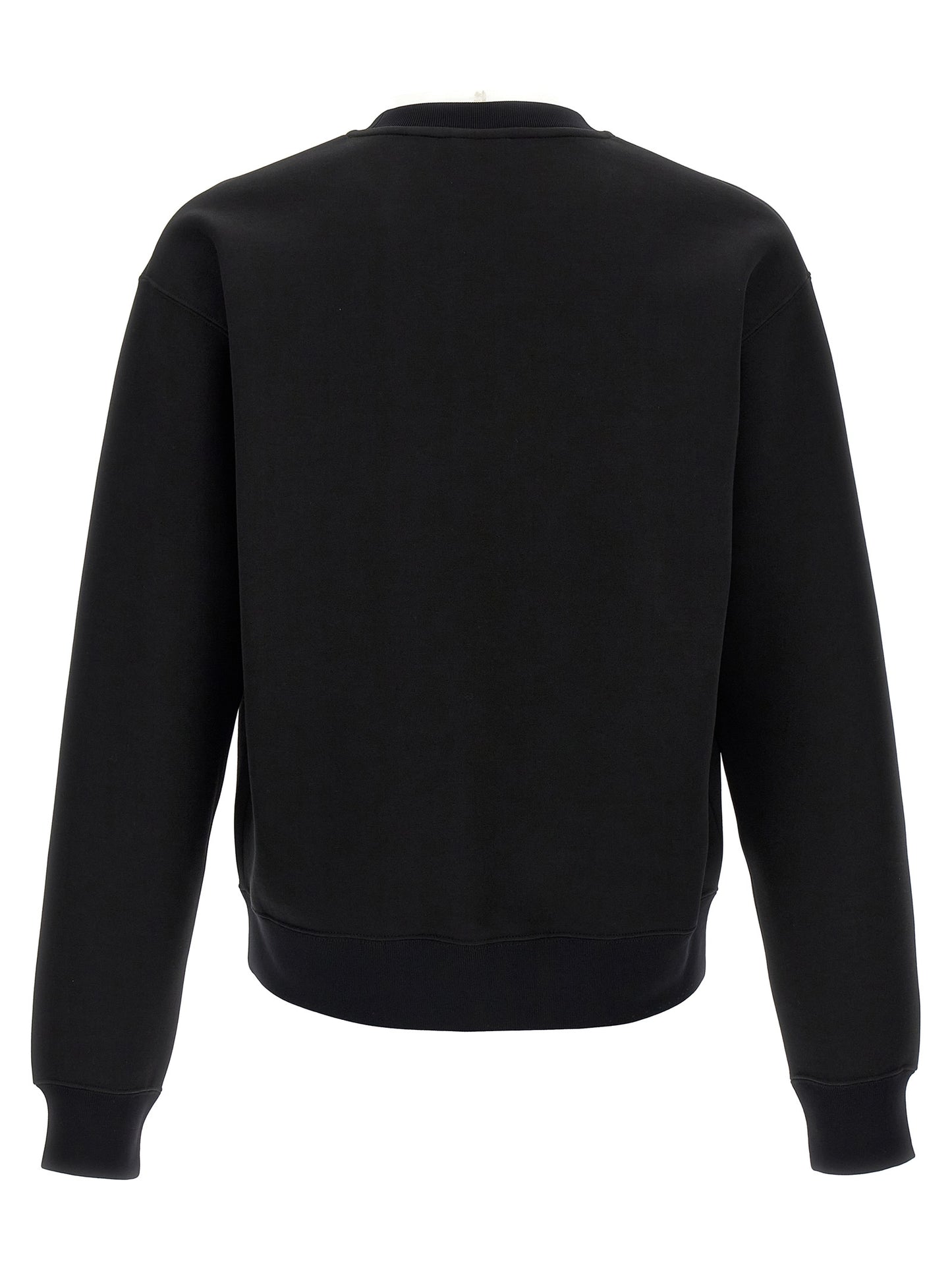 Black Cotton Sweatshirt