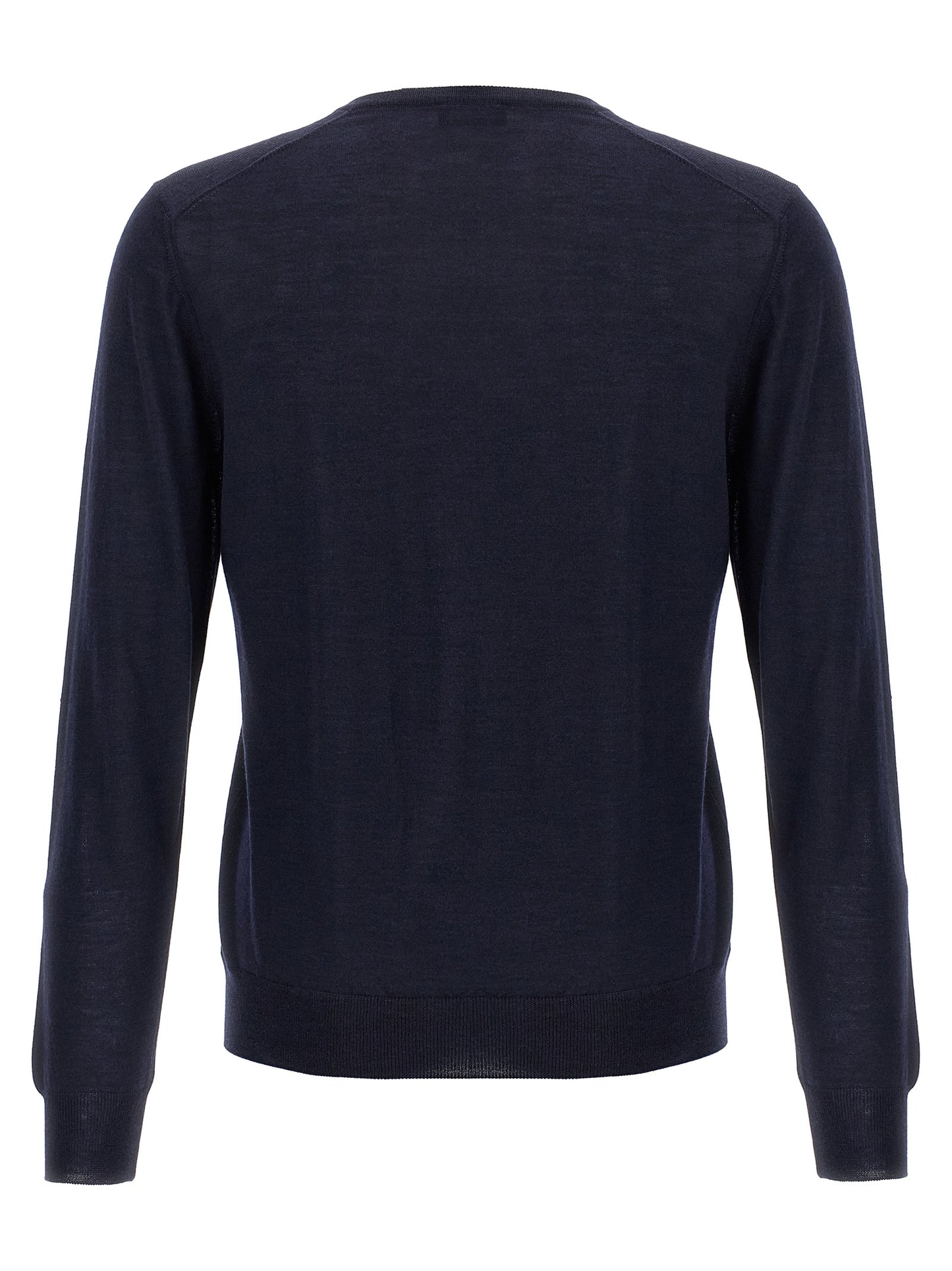 Blue Wool Cardigan