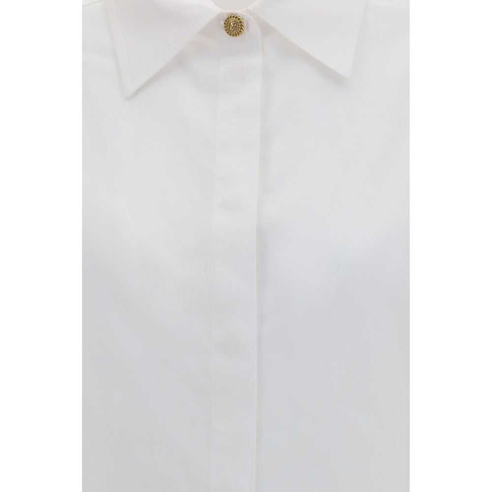 White Cotton Dress Shirt