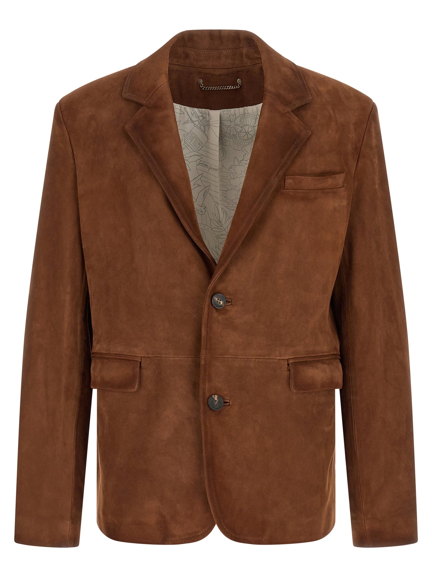 Brown Lamb Leather Leather Jacket