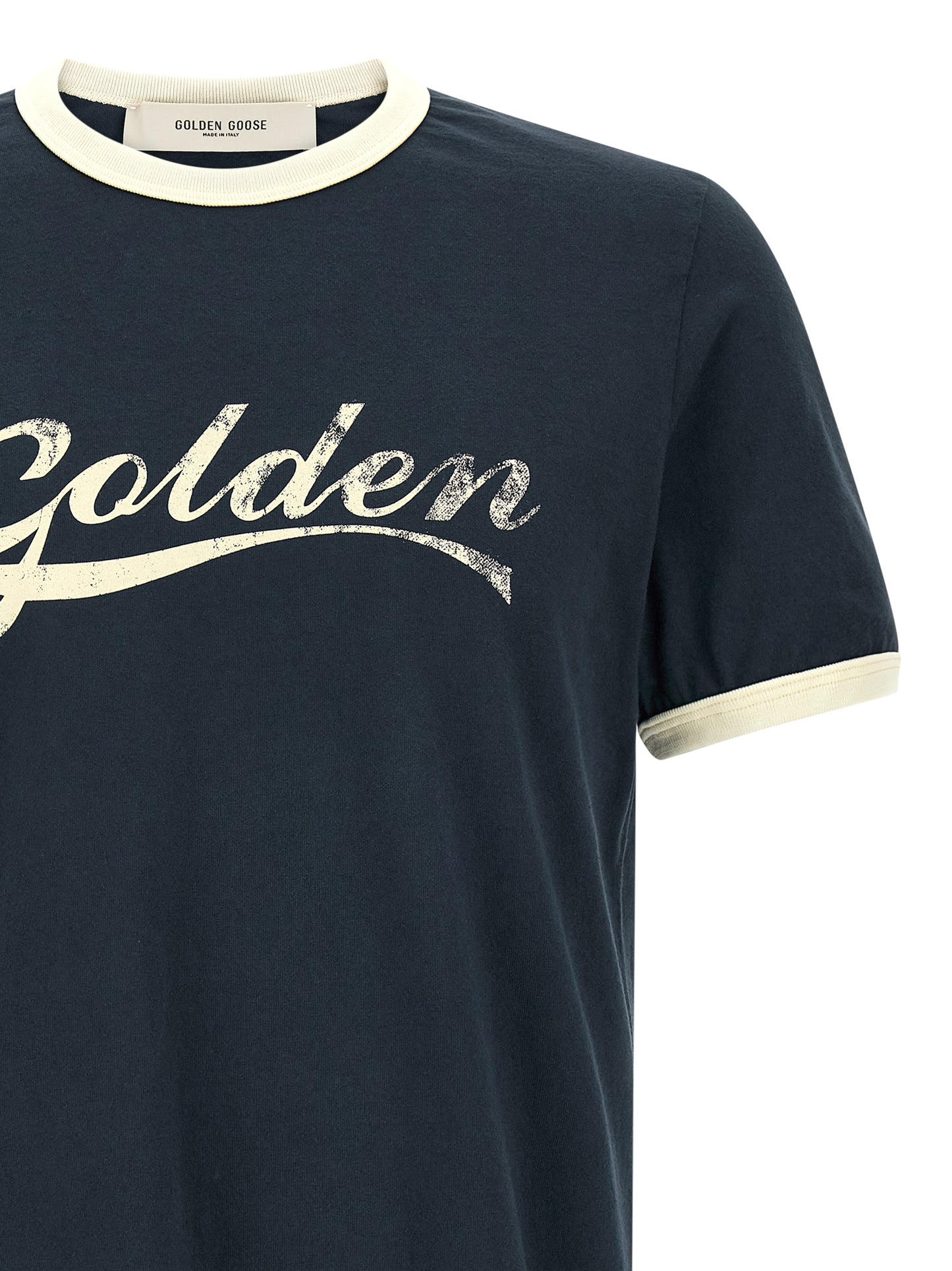 Blue Cotton T-Shirt