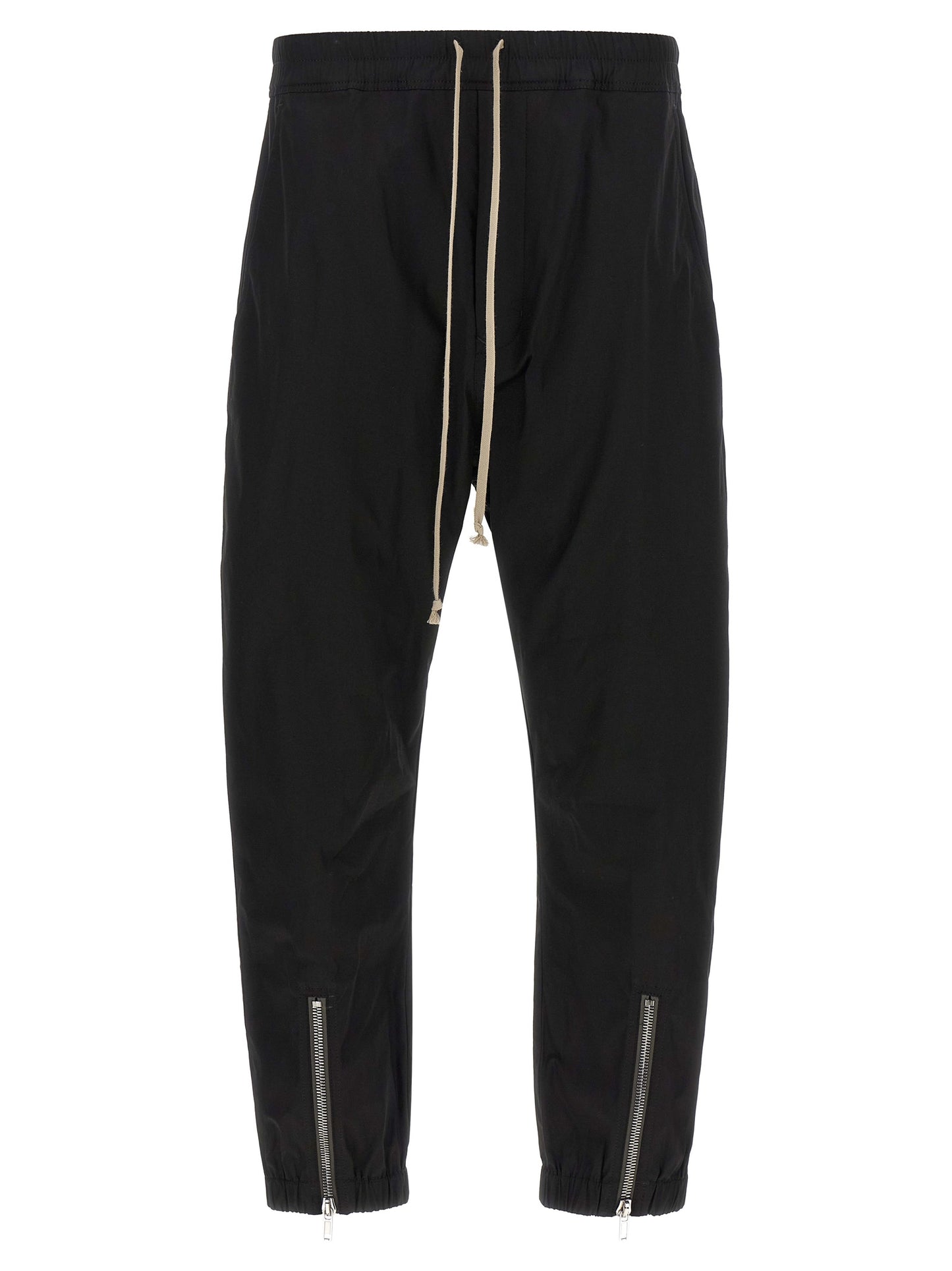 Black Cotton Joggers (Workout Pants)