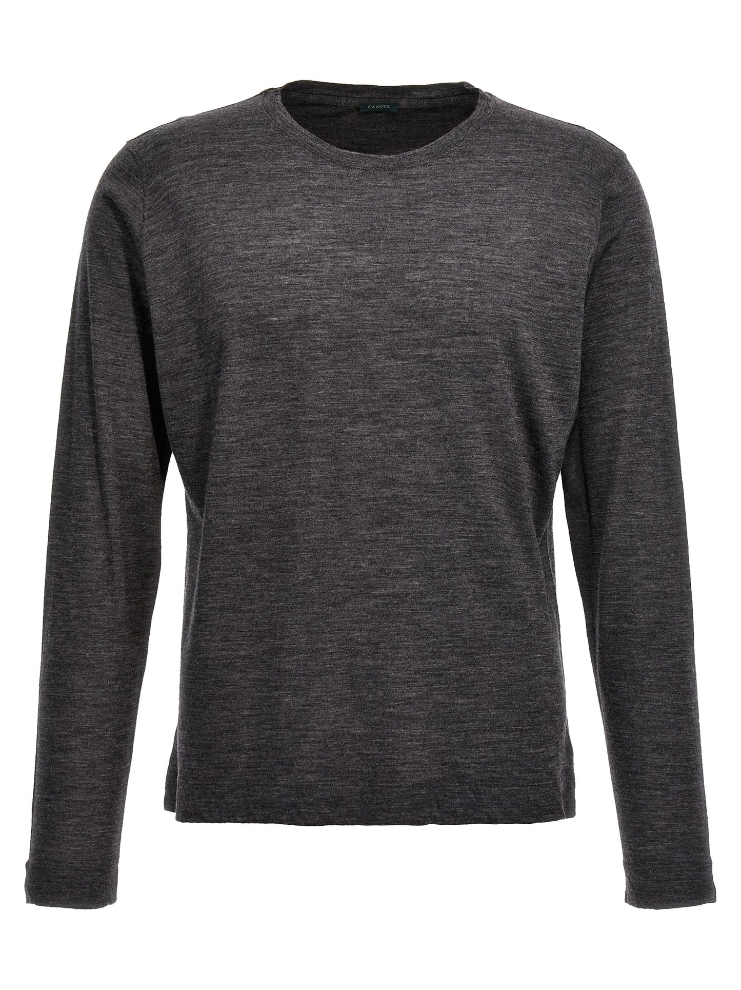 Gray Virgin Wool Cardigan