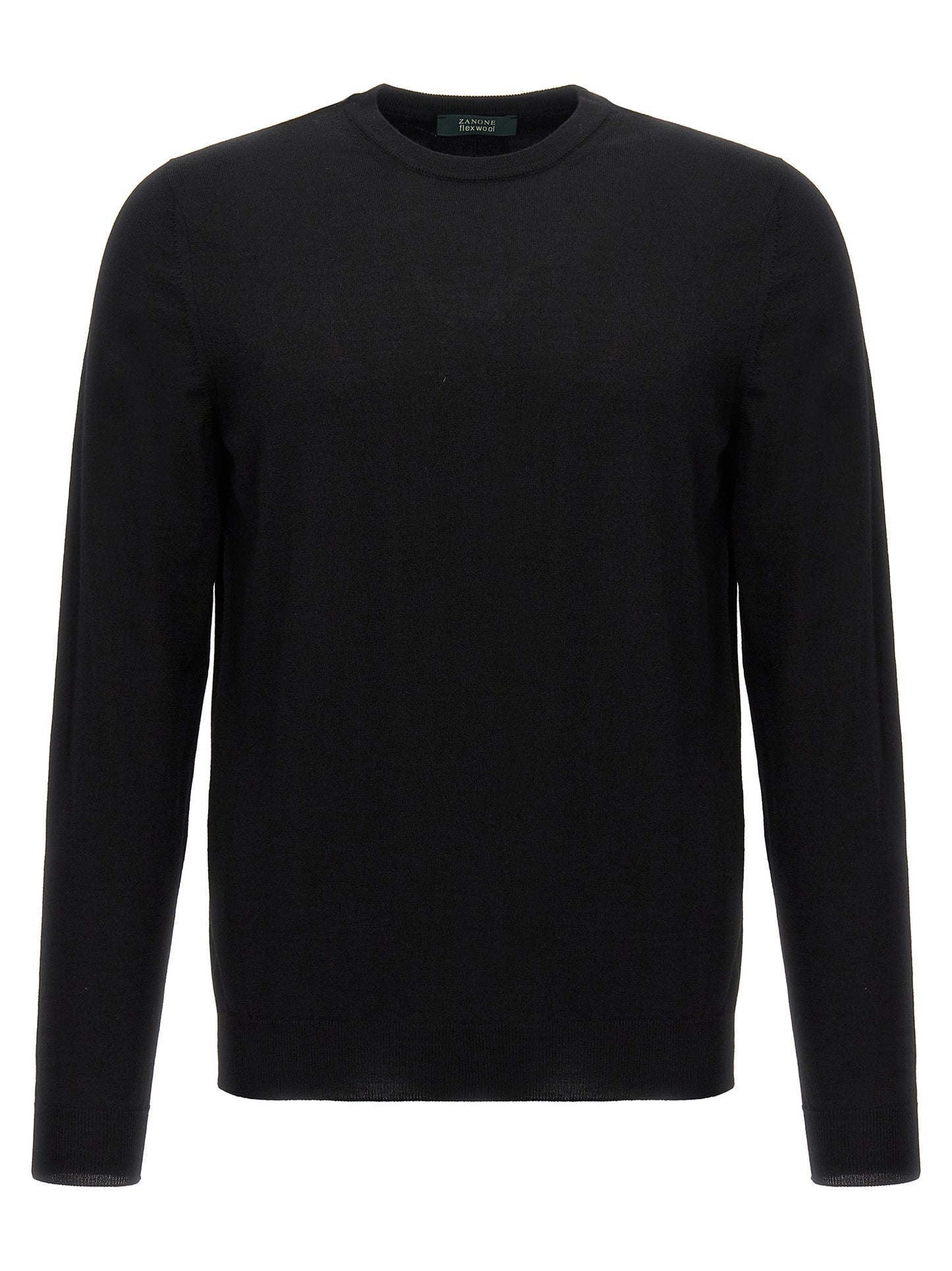 Black Virgin Wool Cardigan
