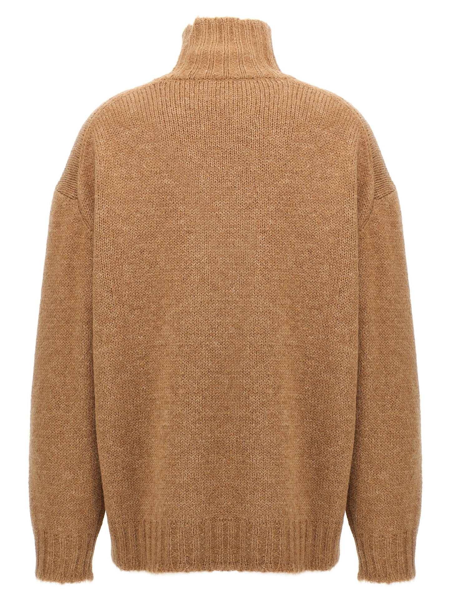 Beige Wool Cardigan