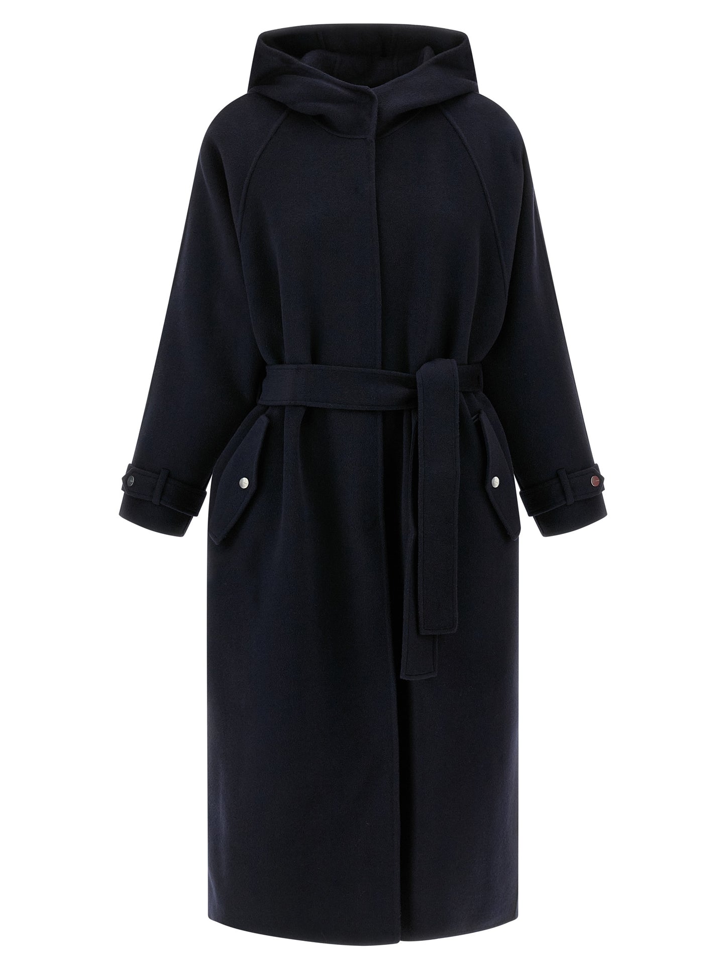 Blue Polyamide Coat
