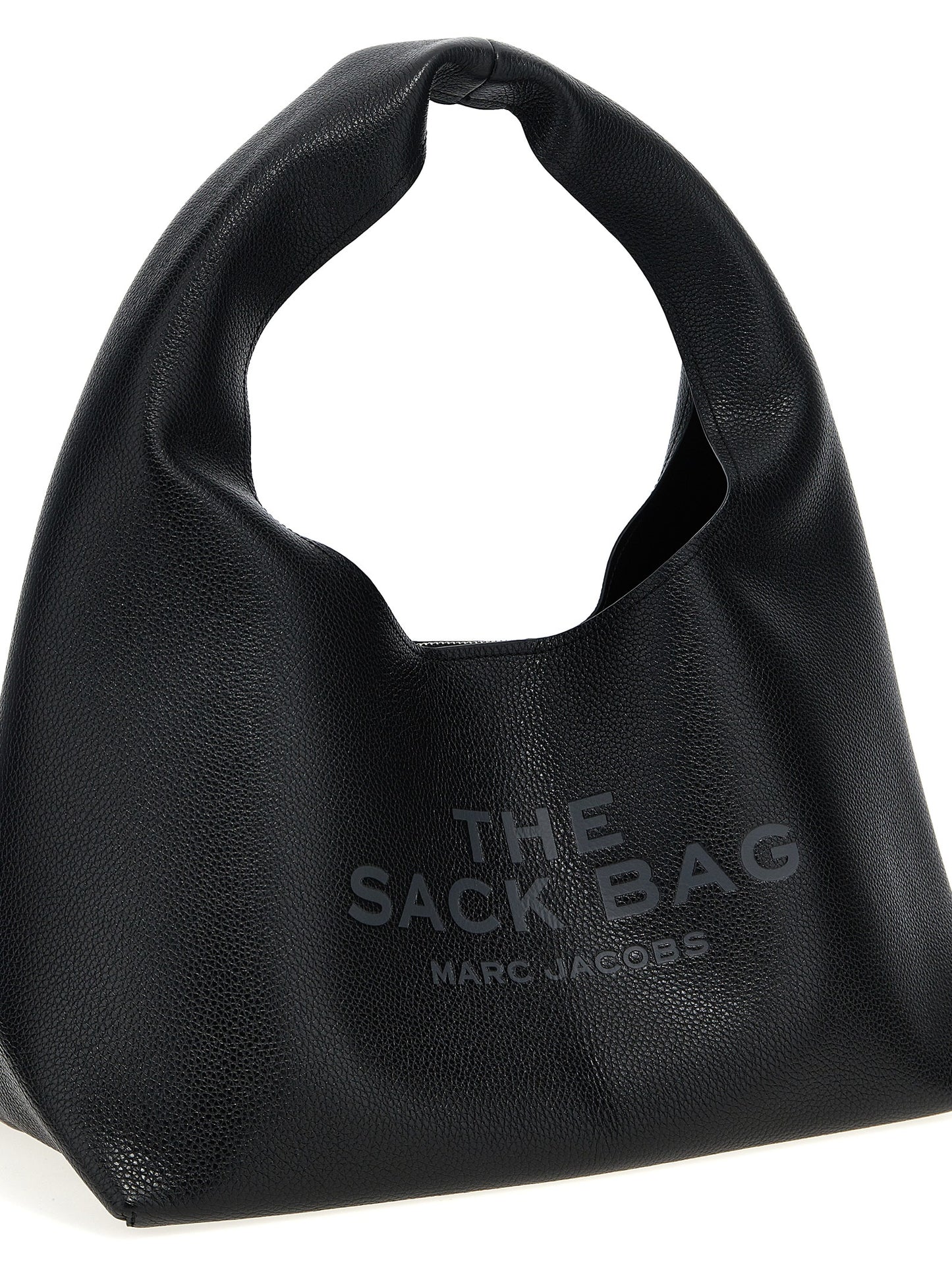 Black Cowhide Shoulder Bag